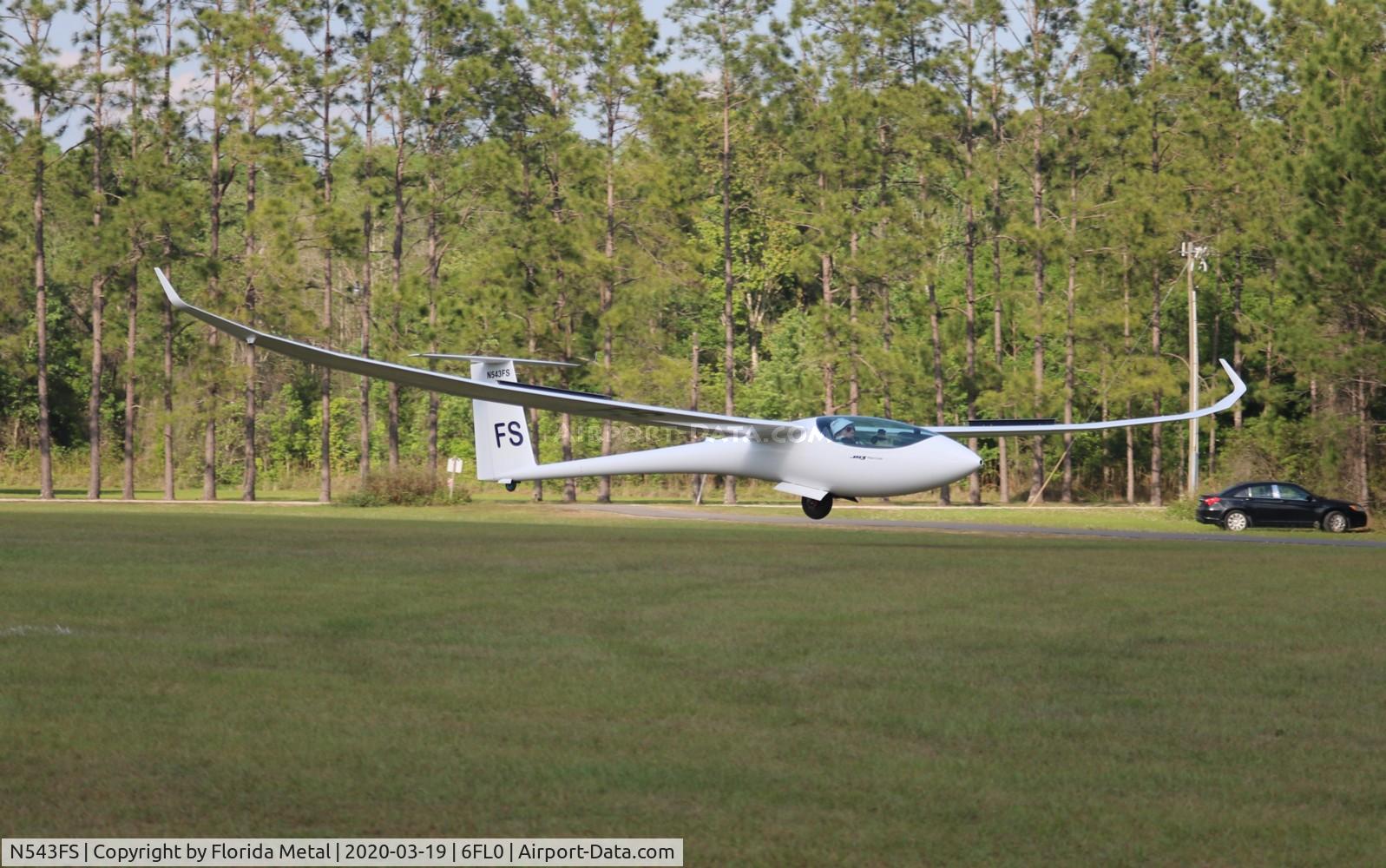 N543FS, 2019 Jonker Sailplanes JS3 C/N 03-053, Jonker JS3 zx