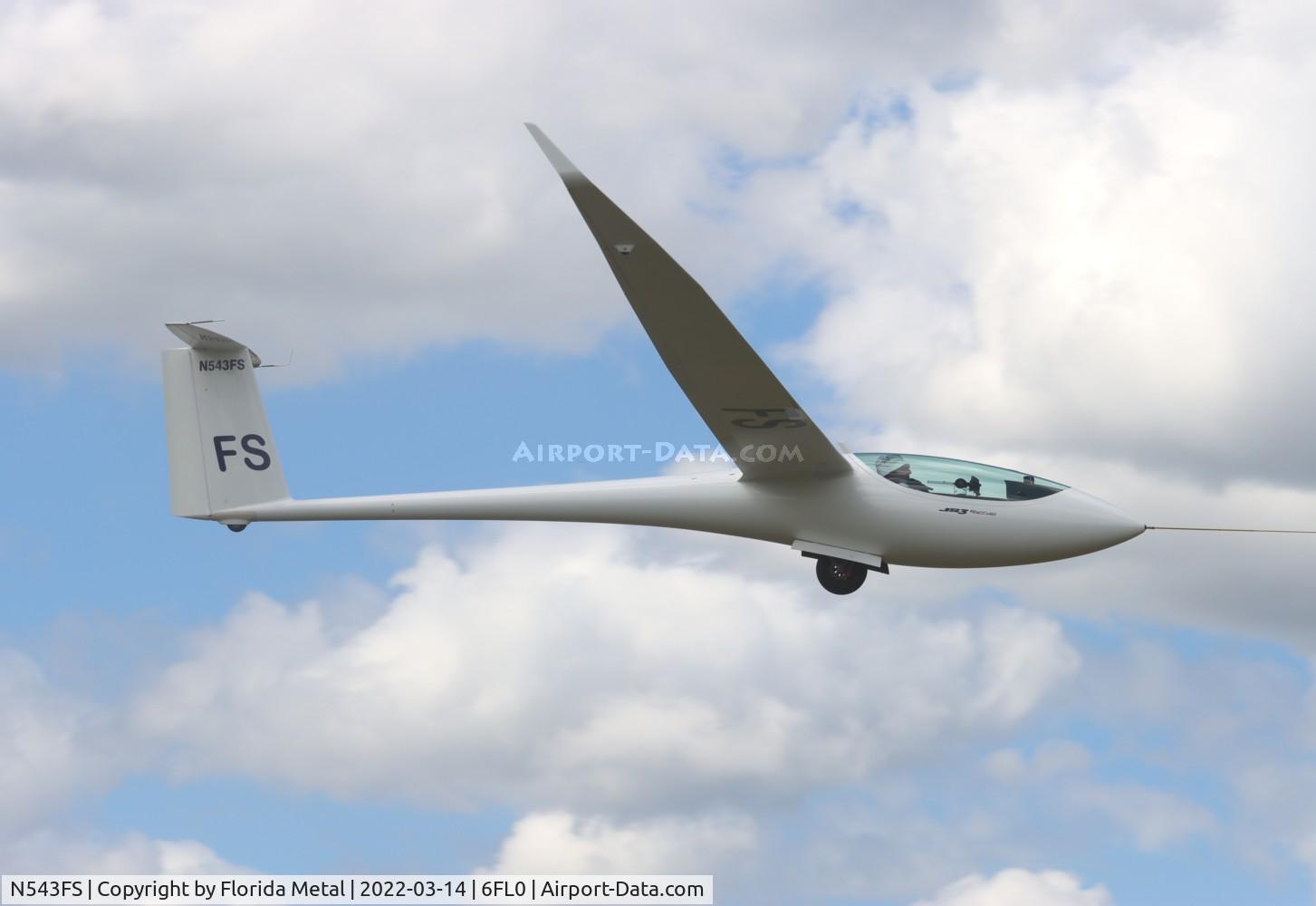 N543FS, 2019 Jonker Sailplanes JS3 C/N 03-053, Jonker JS3 zx