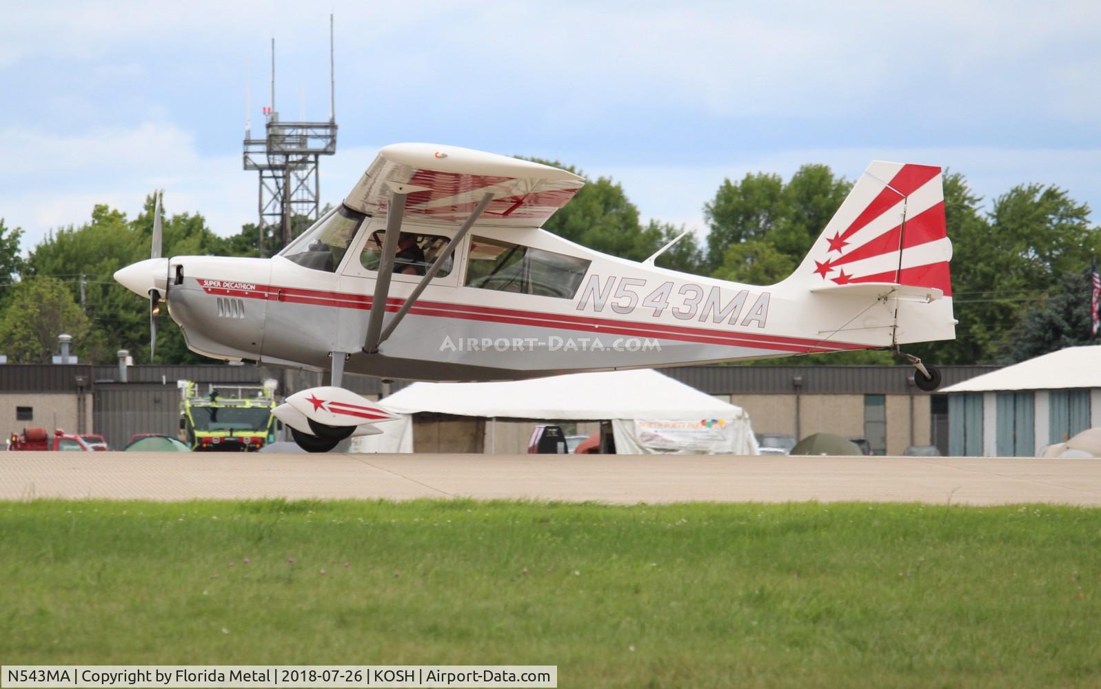 N543MA, 2004 American Champion 8KCAB Decathlon C/N 972-2004, AC 8KCAB zx