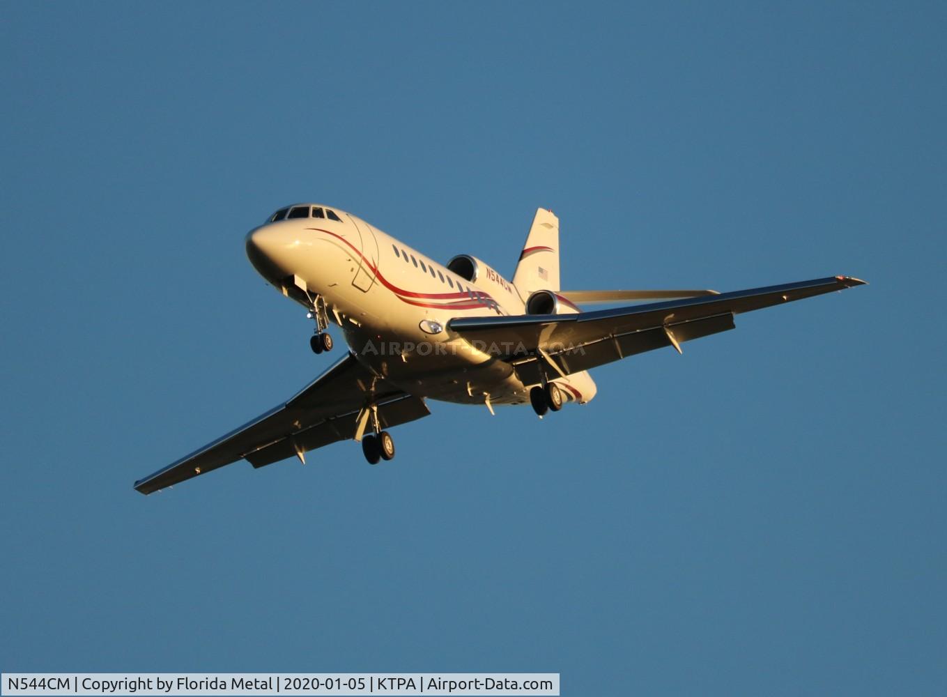 N544CM, 1995 Dassault Falcon 900 C/N 152, Falcon 900 zx