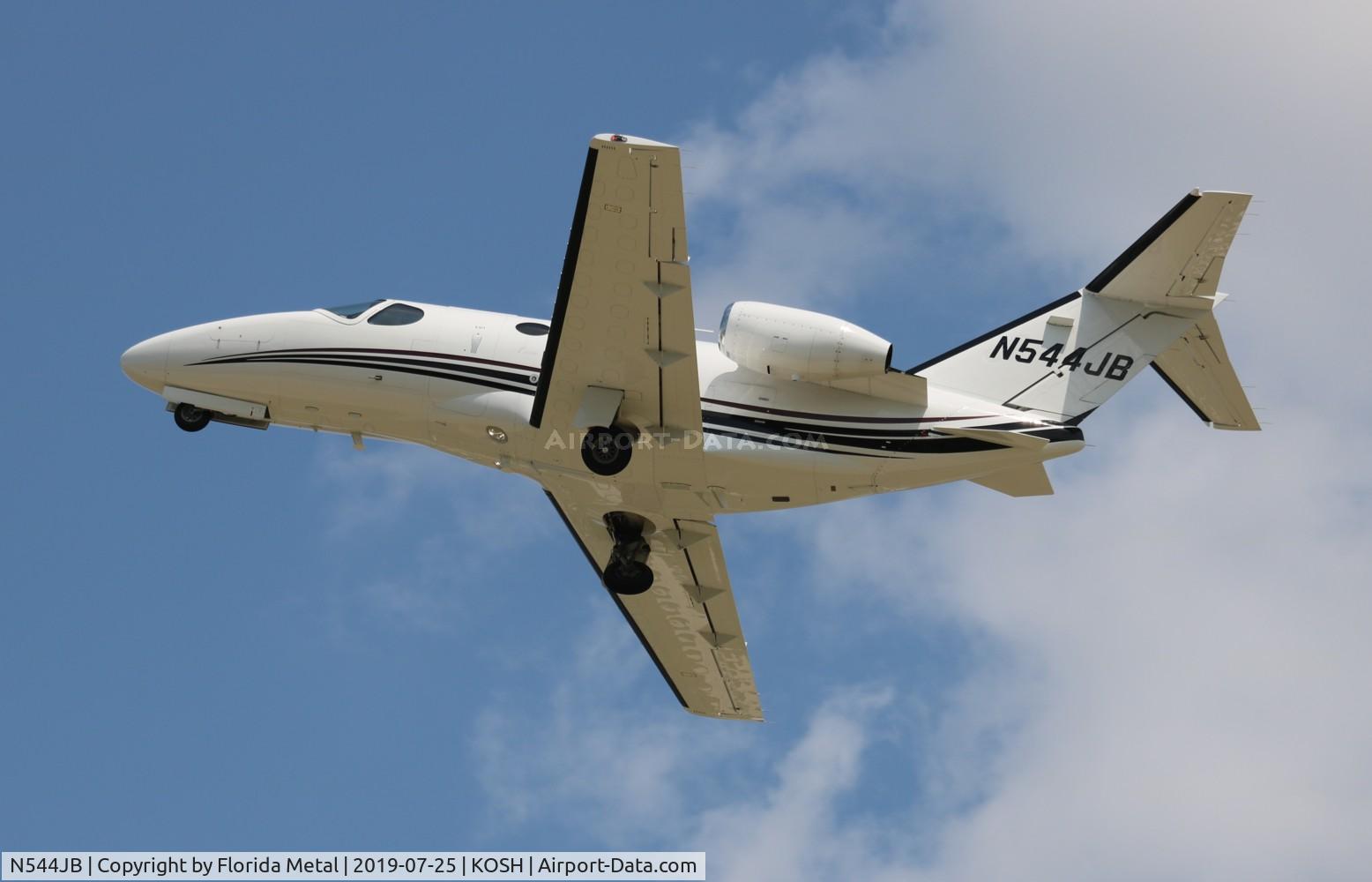 N544JB, 2010 Cessna 510 Citation Mustang C/N 510-0353, C510 zx