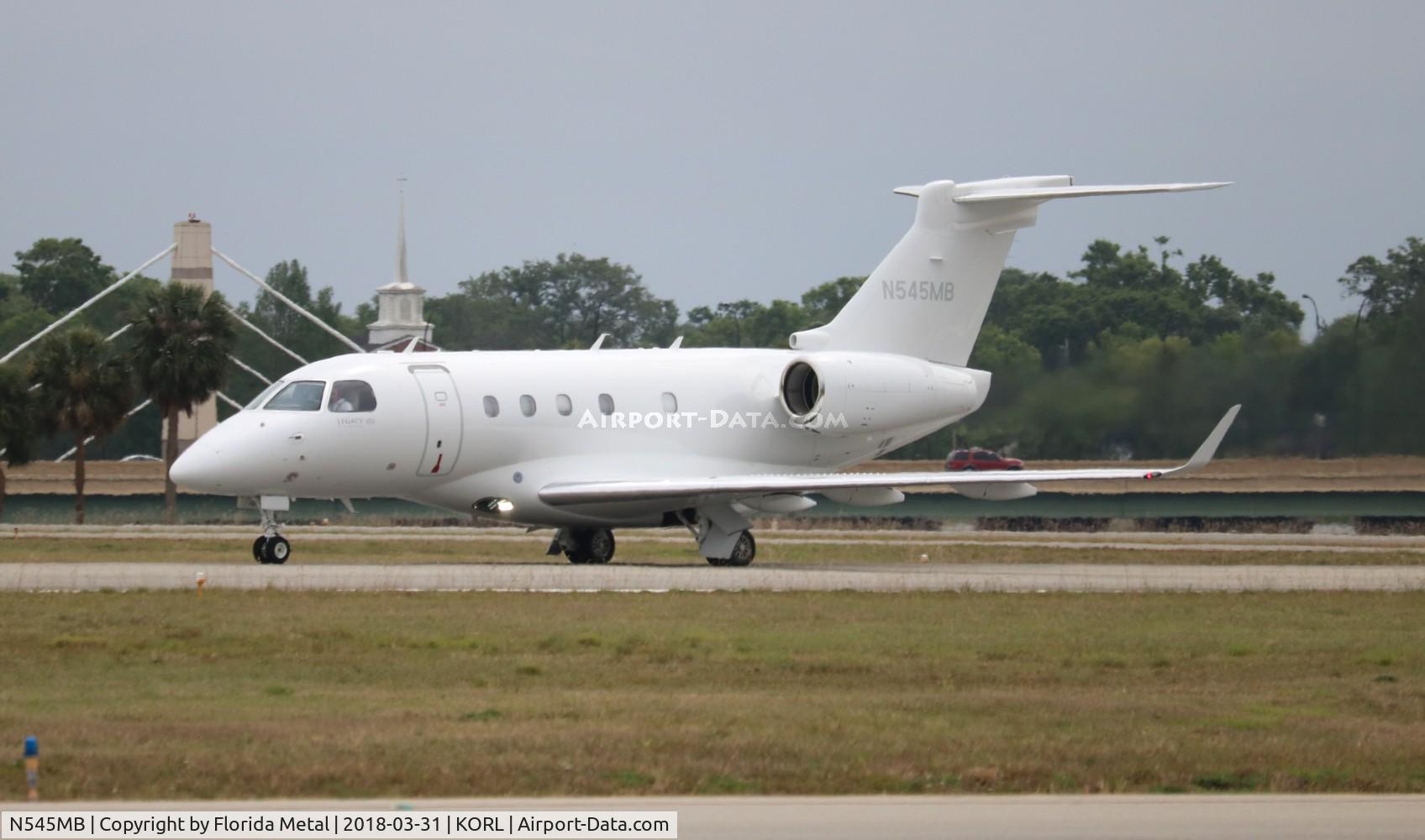 N545MB, 2016 Embraer EMB-545 Legacy 450 C/N 55010012, Legacy 450 zx