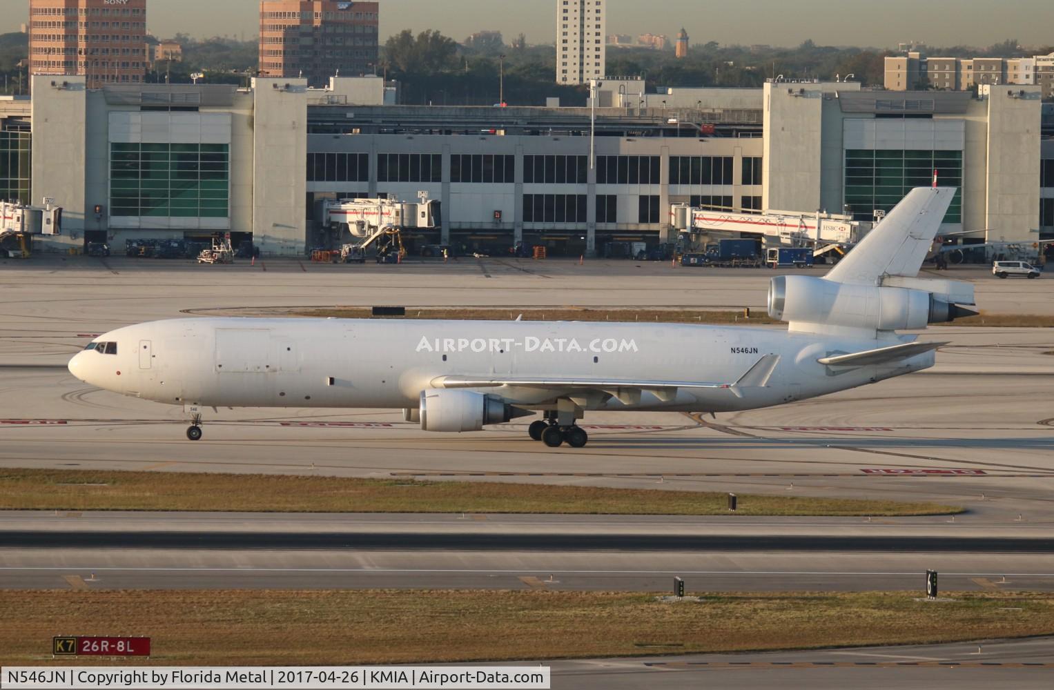 N546JN, 1995 McDonnell Douglas MD-11F C/N 48546, Western Global MD-11F zx