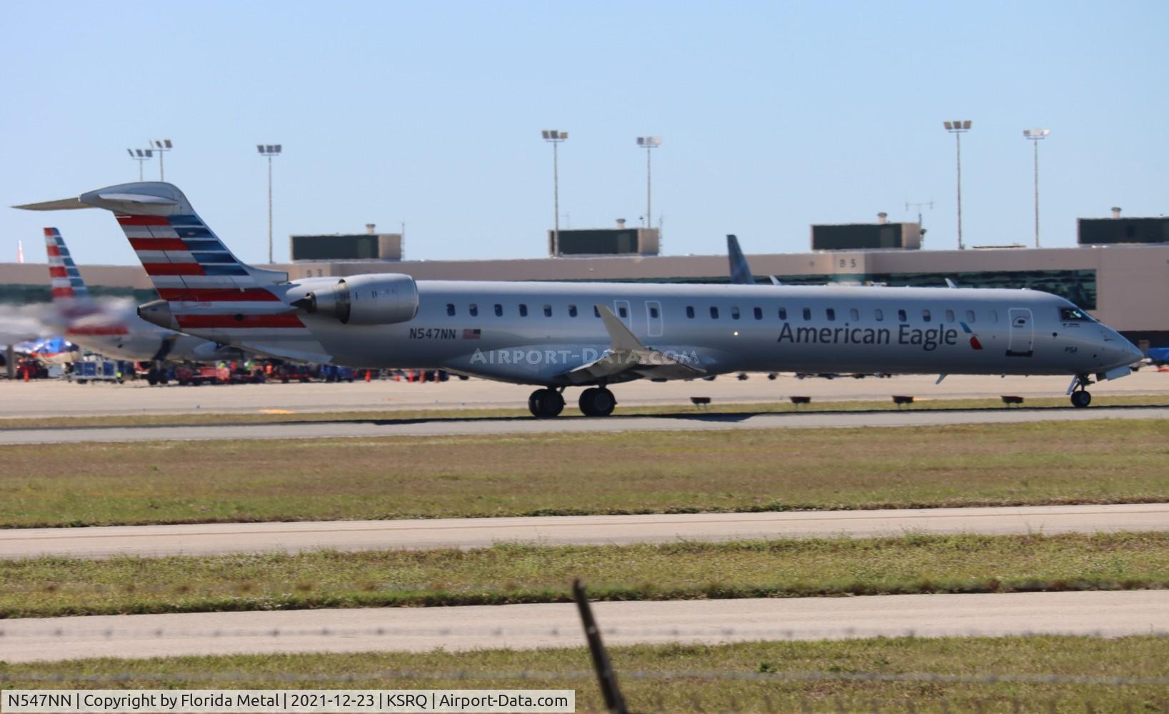 N547NN, 2014 Bombardier CRJ-900LR (CL-600-2D24) C/N 15317, PSA/AE CRJ9 zx SRQ-CLT