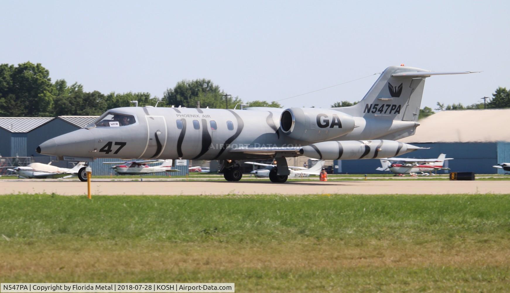 N547PA, 1975 Gates Learjet 36 C/N 012, Lear 35 zx