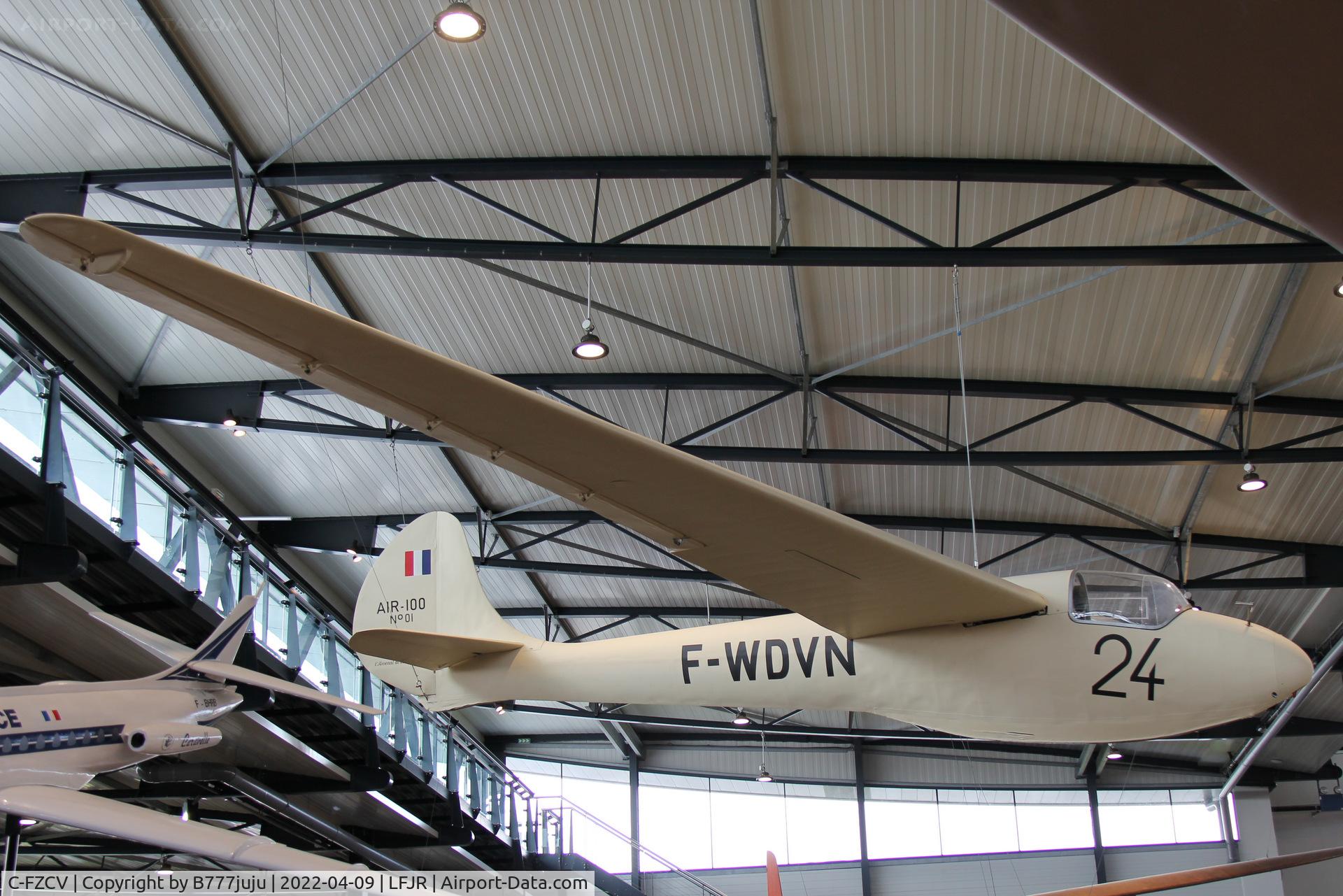 C-FZCV, 1947 De Chatillon AIR100 C/N 01, repeint with historical peint