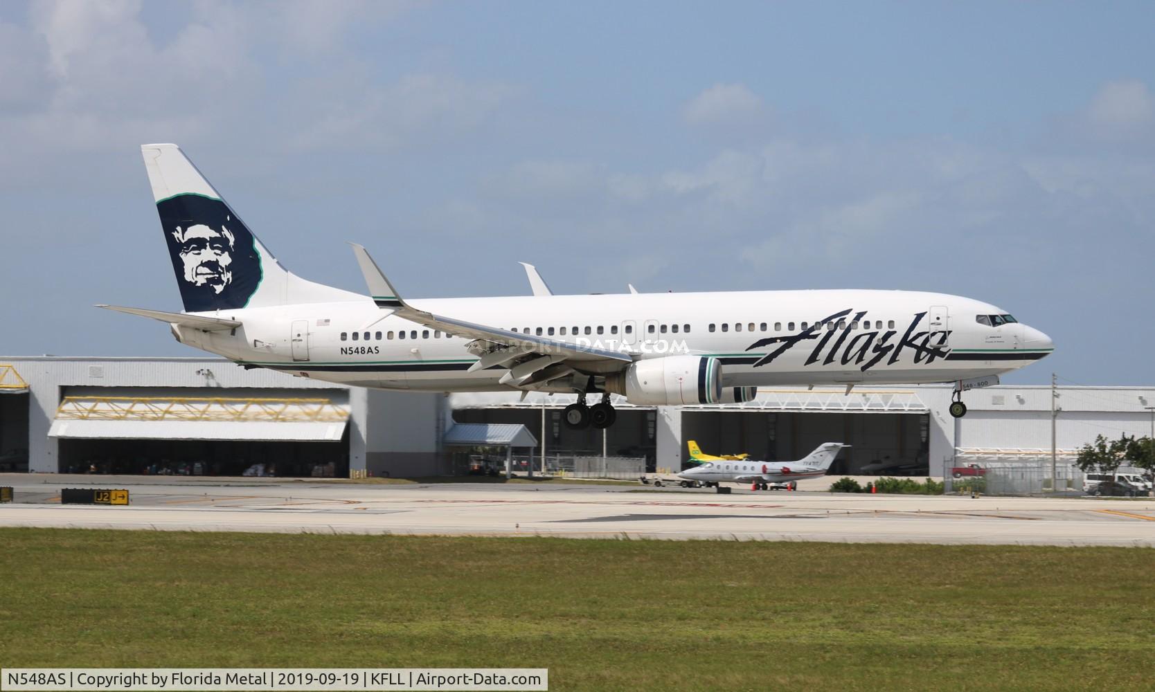 N548AS, 2005 Boeing 737-890 C/N 30020, ASA 738 zx