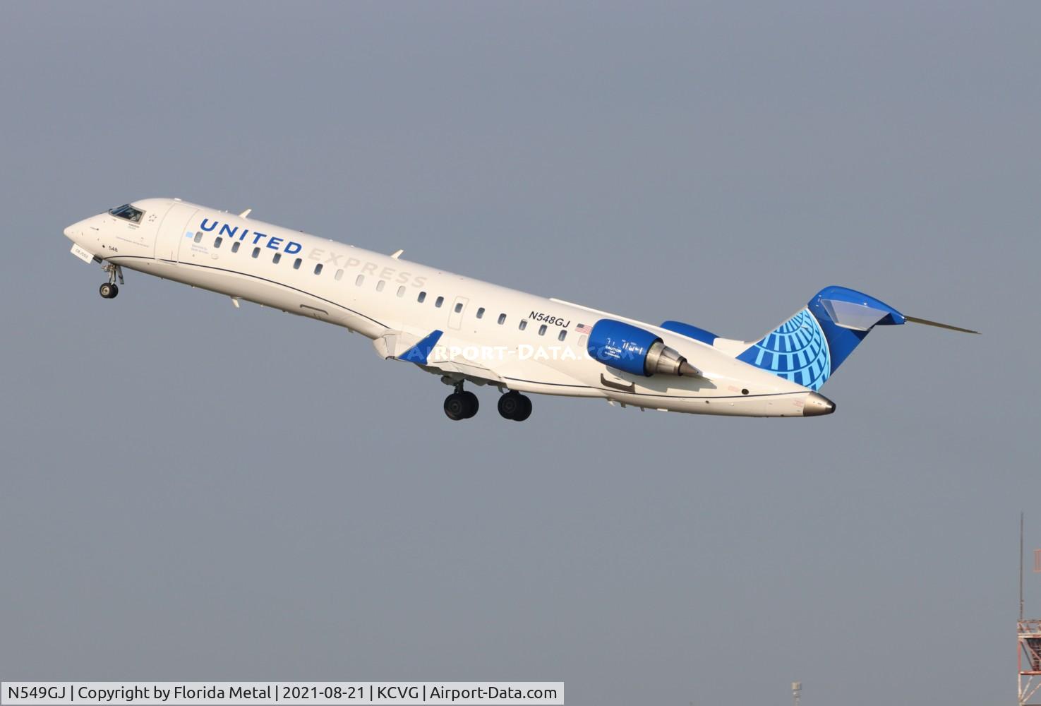N549GJ, 2009 Bombardier CRJ-550 C/N 10280, GJS/UE CRJ7 zx