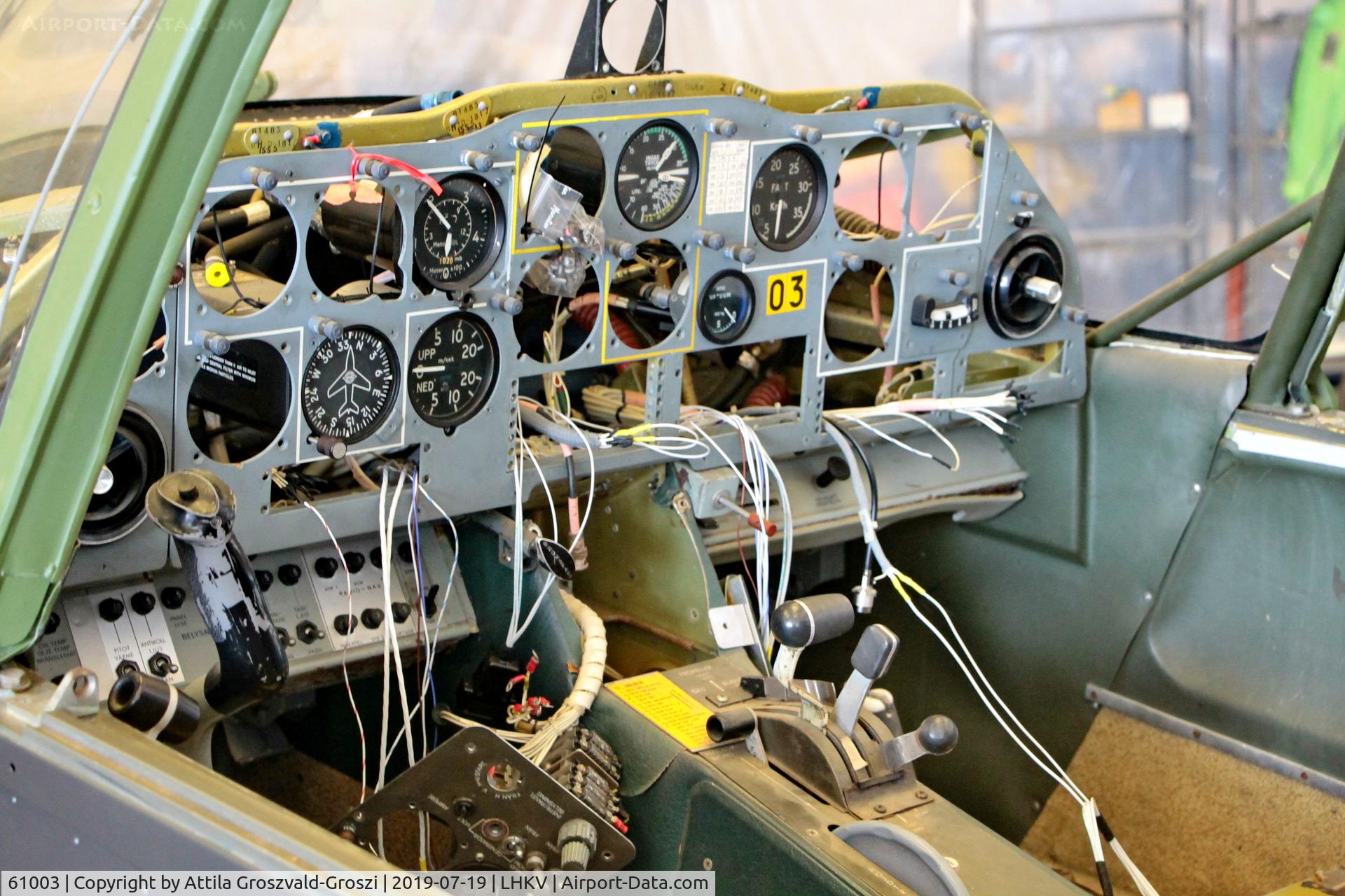 61003, 1971 Scottish Aviation Bulldog Series 100 Model 104 C/N BH100/103, LHKV - Kaposújlak Airport, Hungary