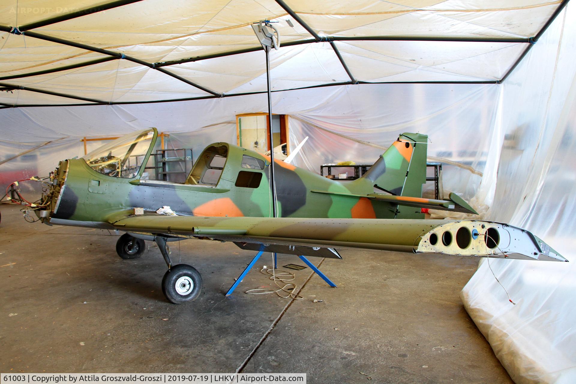 61003, 1971 Scottish Aviation Bulldog Series 100 Model 104 C/N BH100/103, LHKV - Kaposújlak Airport, Hungary