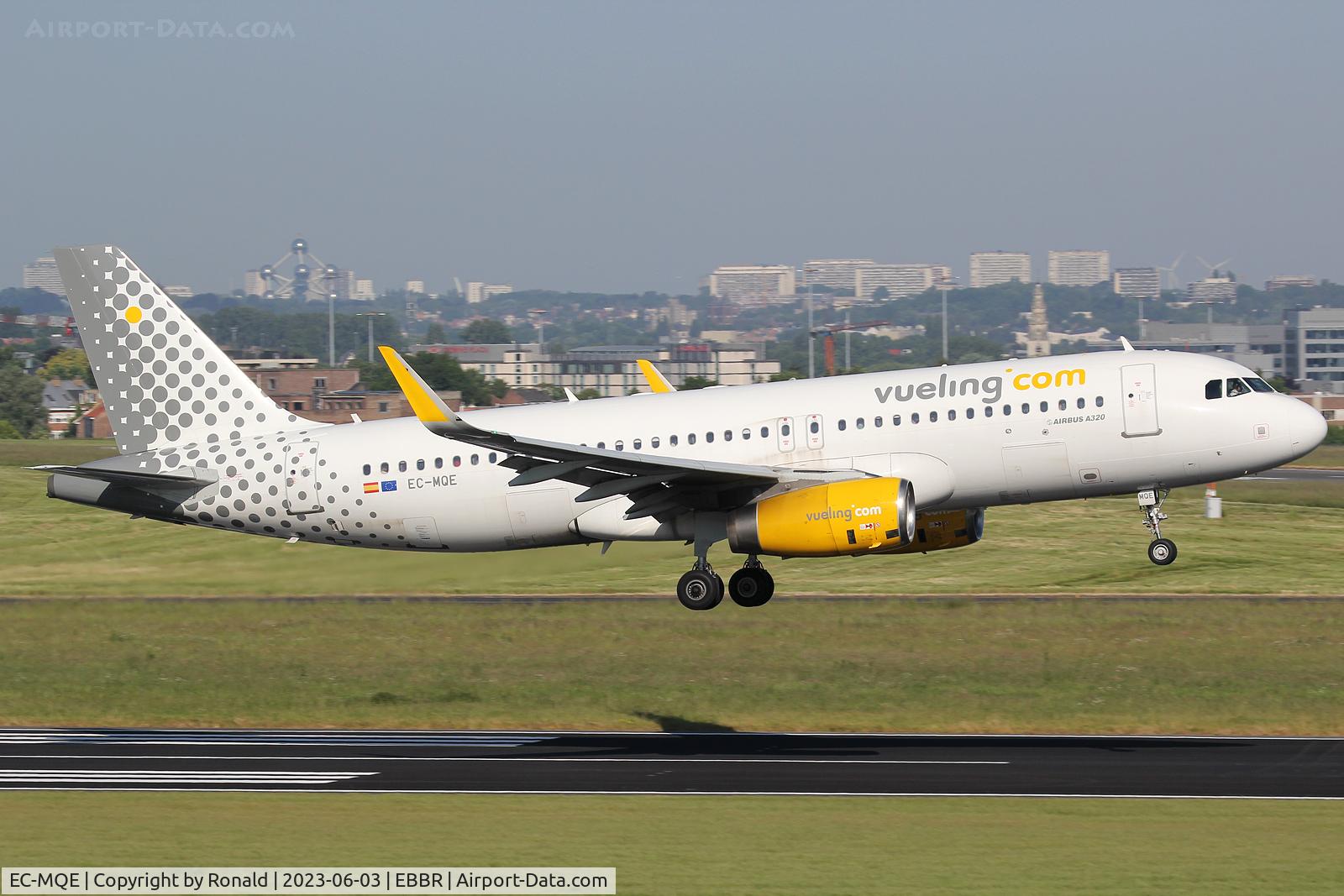 EC-MQE, 2017 Airbus A320-232 C/N 7585, at bru