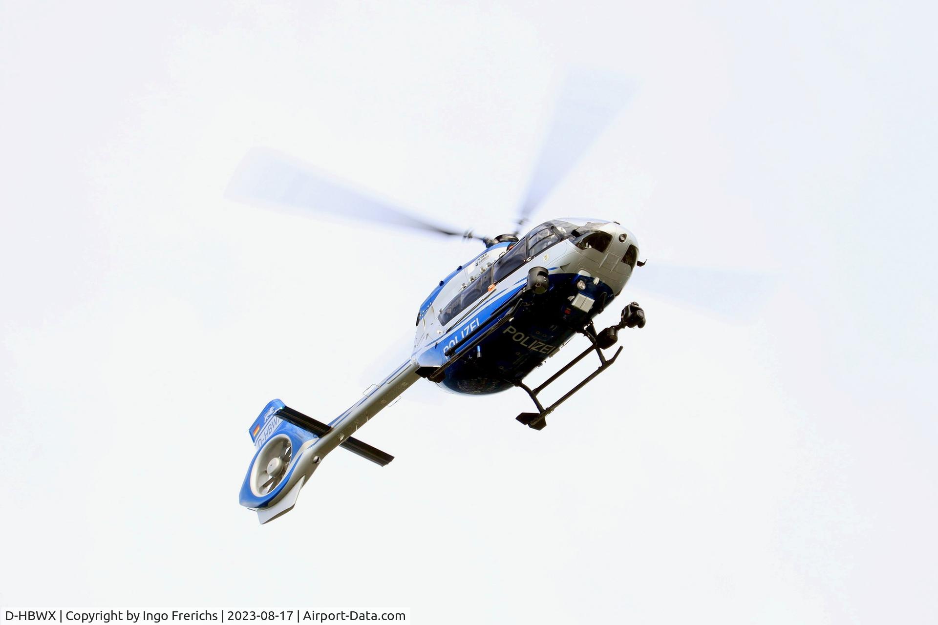 D-HBWX, Airbus Helicopters H-145 C/N 20100, D-HBWX in flight near Karlsruhe