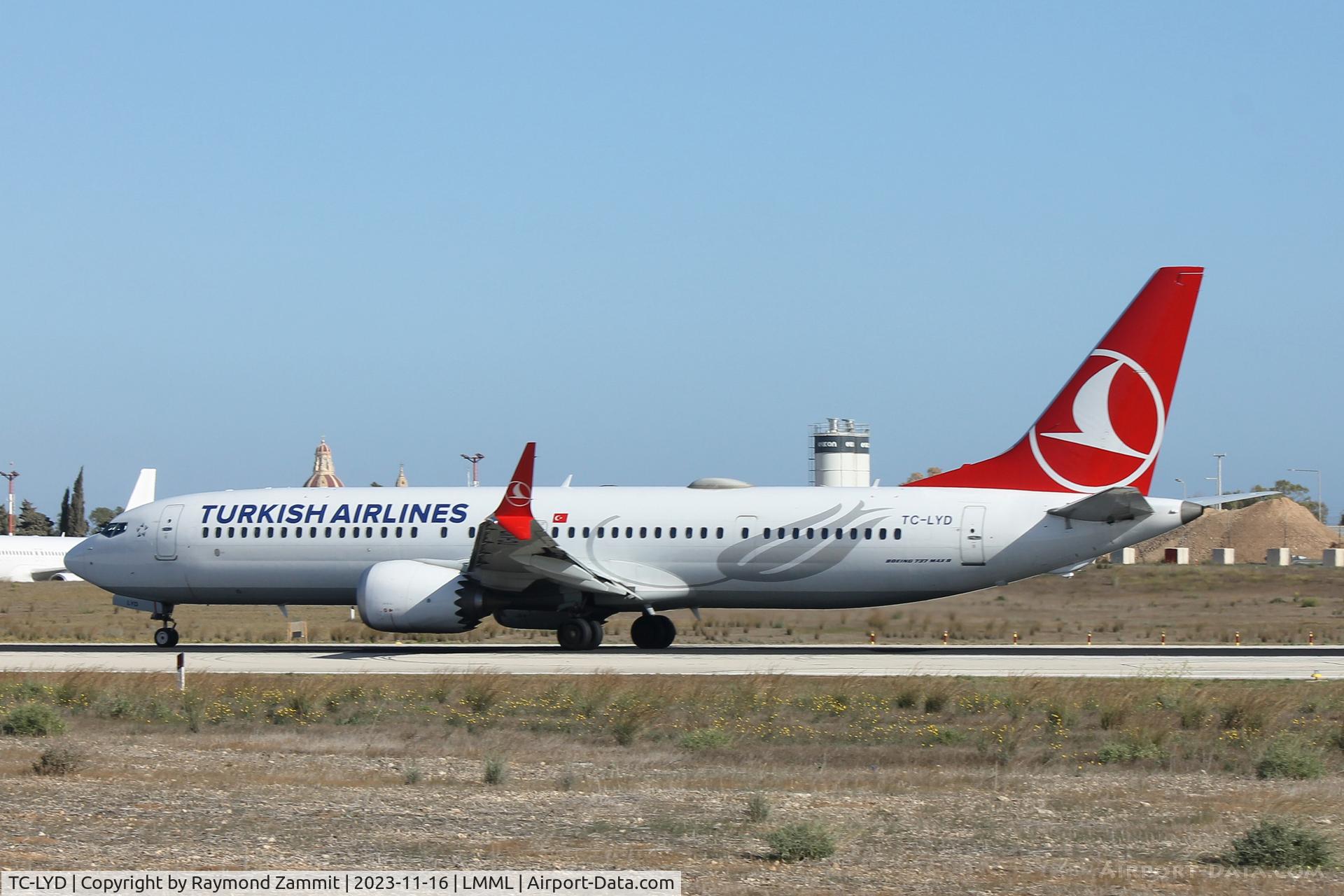 TC-LYD, 2019 Boeing 737-9 MAX C/N 60065, B737-9 MAX TC-LYD Turkish Airlines