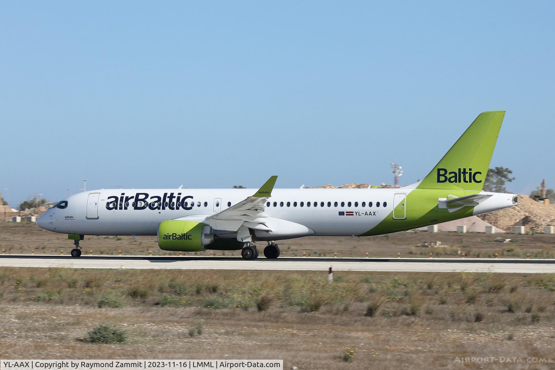 YL-AAX, 2020 Airbus A220-300 C/N 55094, A220 YL-AAX Air Baltic
