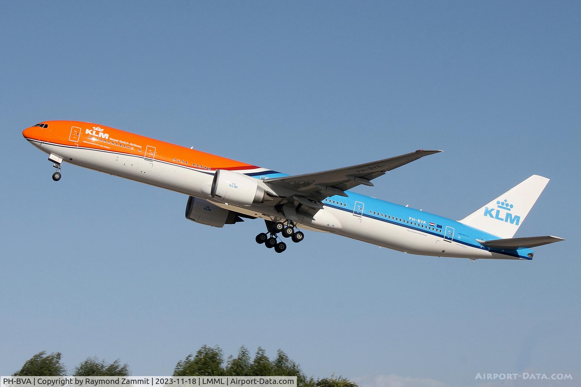 PH-BVA, 2008 Boeing 777-306/ER C/N 35671, B777 PH-BVA KLM (Orange Pride)