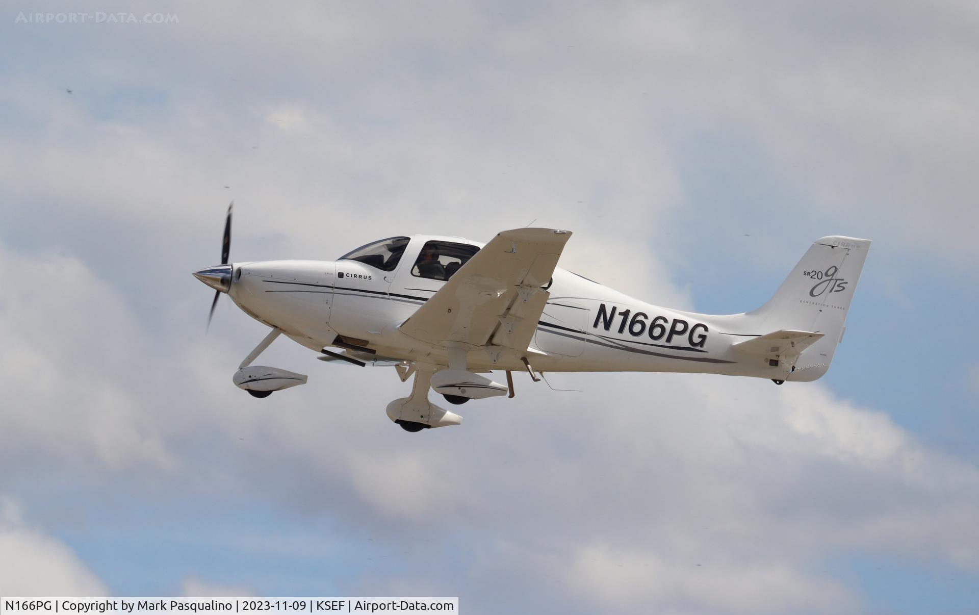 N166PG, 2008 Cirrus SR20 C/N 1948, Cirrus SR20