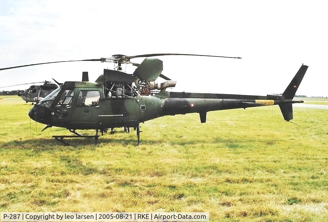 P-287, 1990 Aerospatiale AS-550C-2 Fennec C/N 2287, Roskilde Air Show 21.8.2005