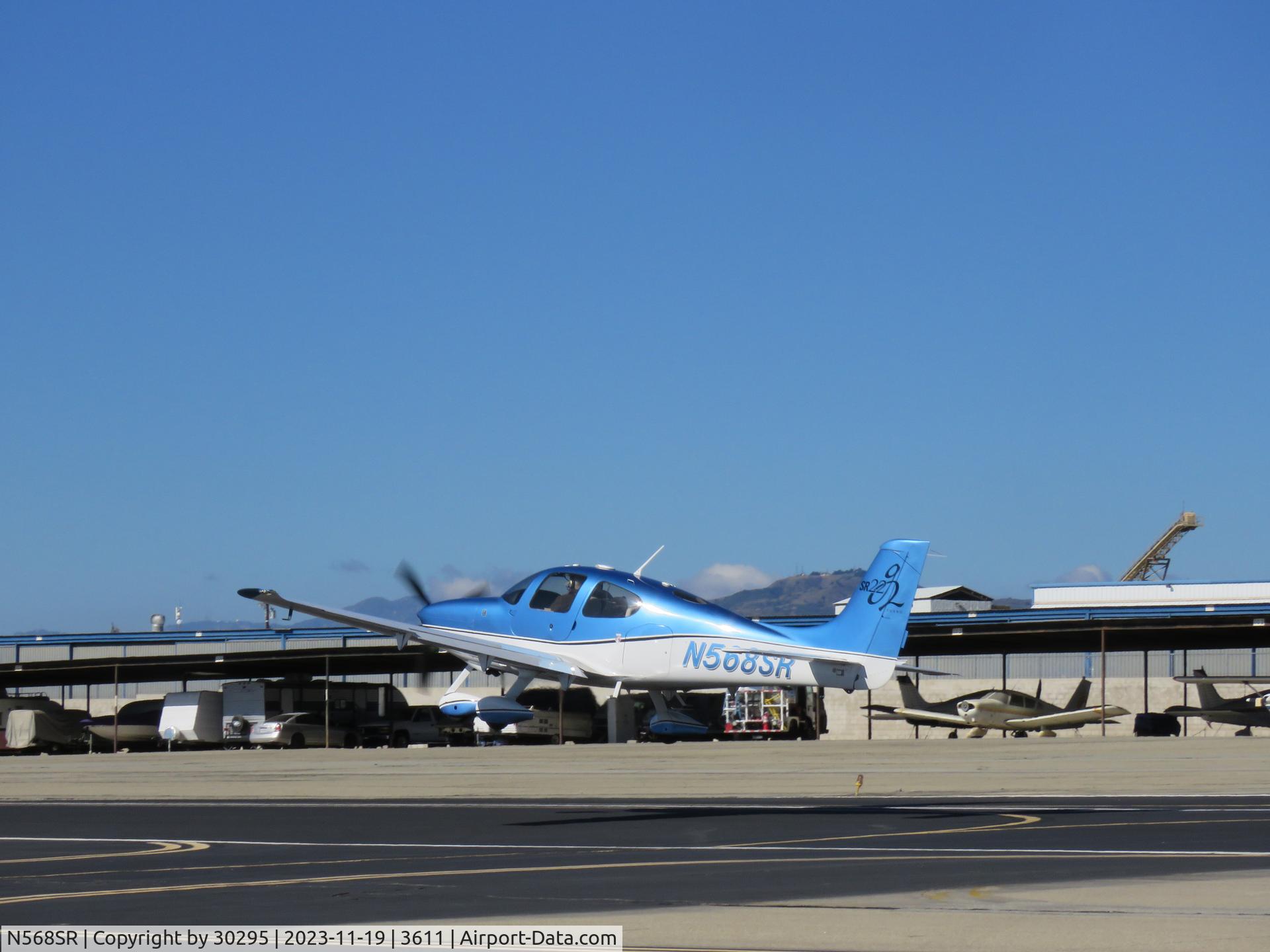 N568SR, 2004 Cirrus SR22 C/N 1083, Flying westerly