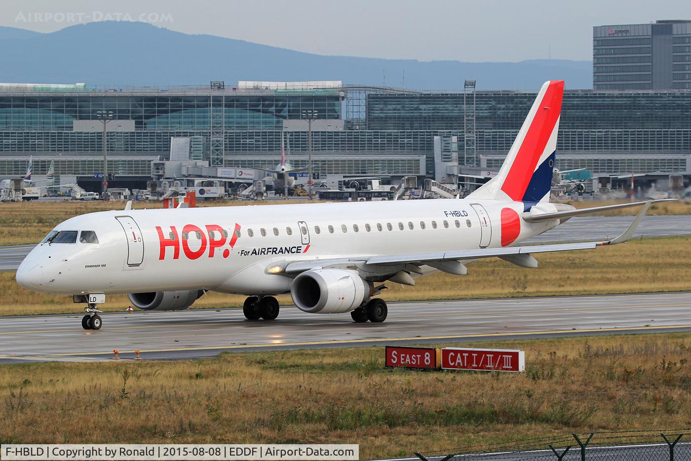F-HBLD, 2007 Embraer 190LR (ERJ-190-100LR) C/N 19000113, at fra
