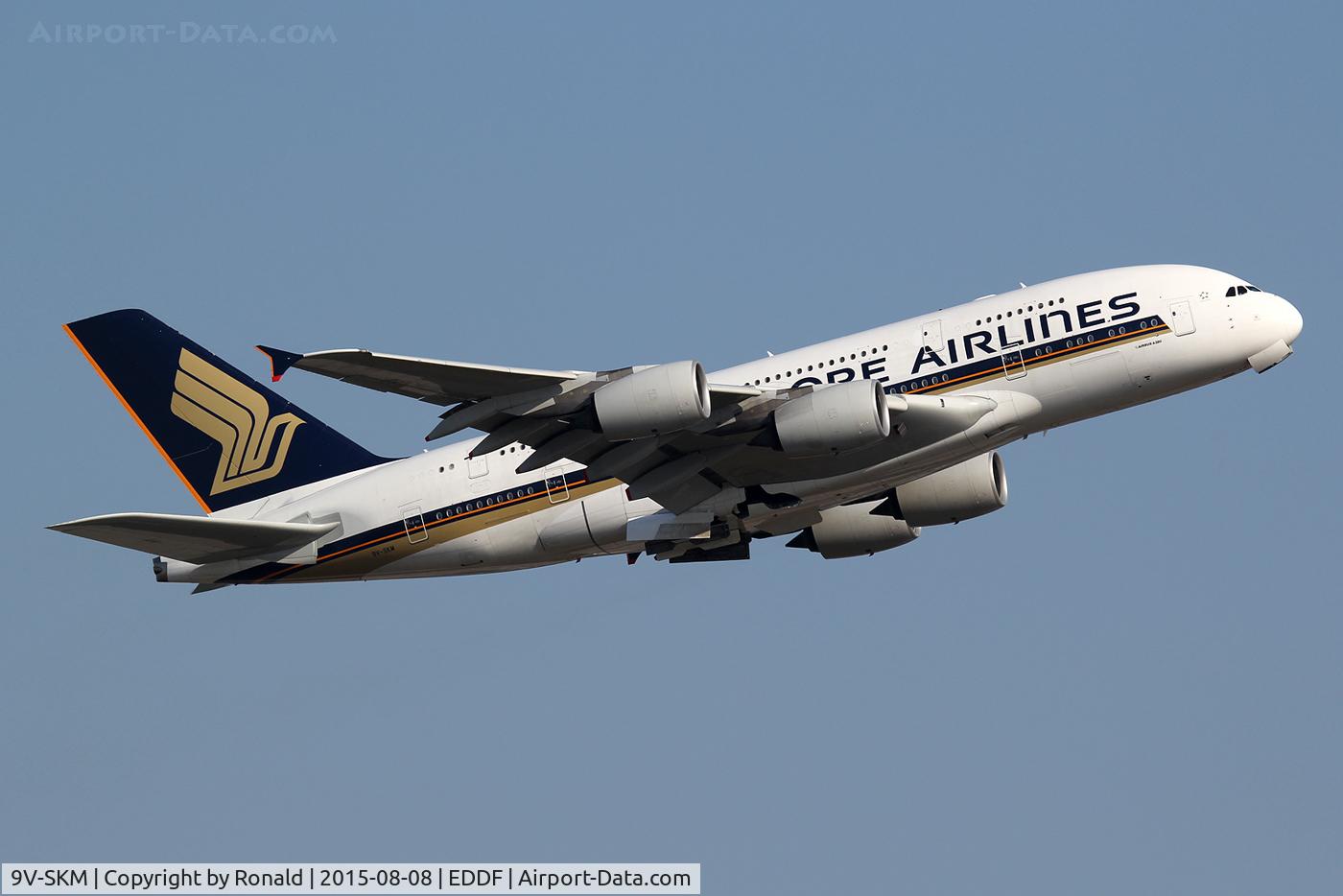 9V-SKM, 2010 Airbus A380-841 C/N 065, at fra