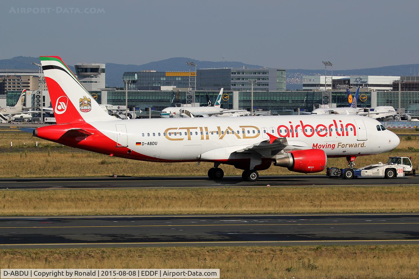 D-ABDU, 2008 Airbus A320-214 C/N 3516, at fra
