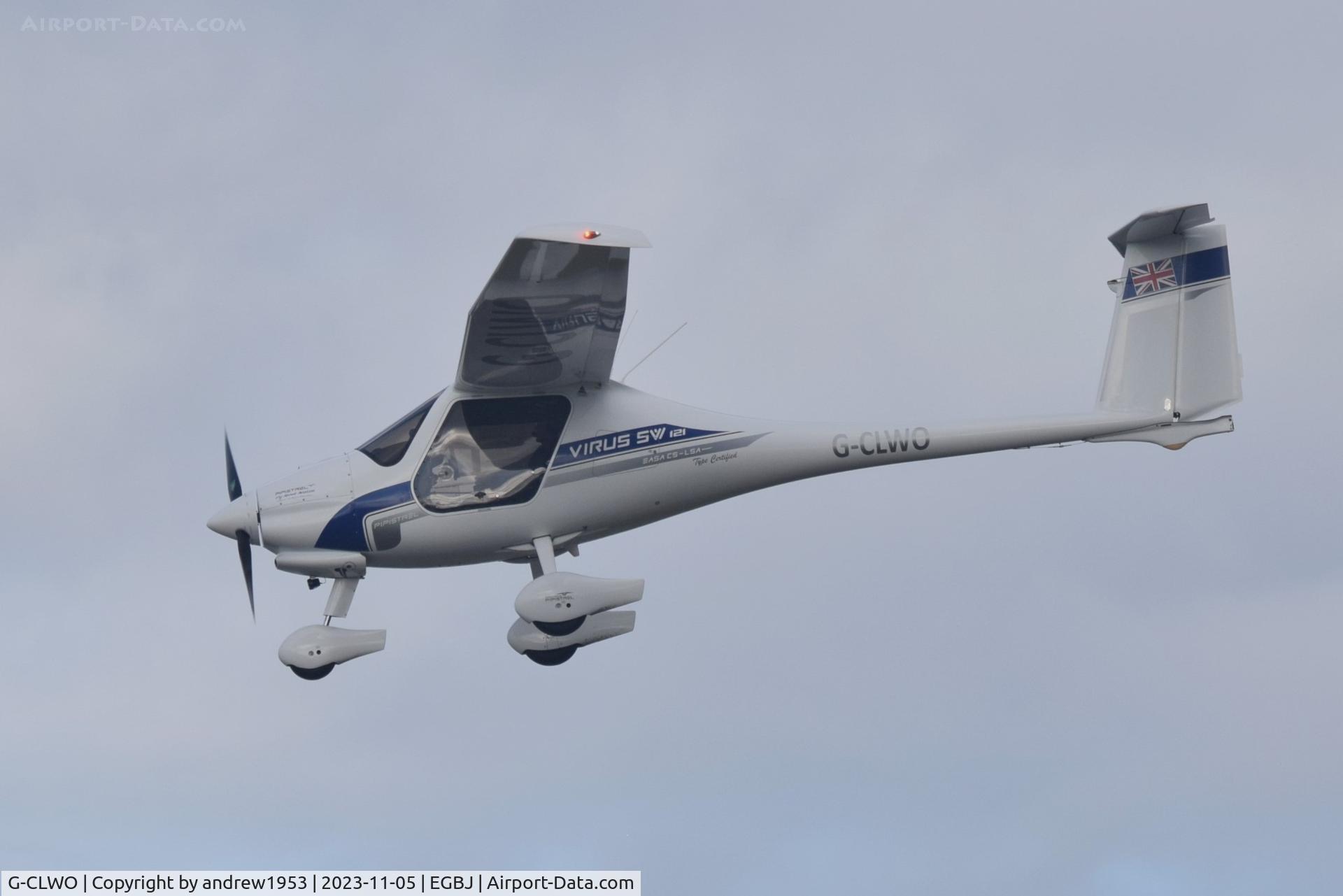 G-CLWO, 2020 Pipistrel Virus SW 121 C/N VSW1210073, G-CLWO at Gloucestershire Airport.