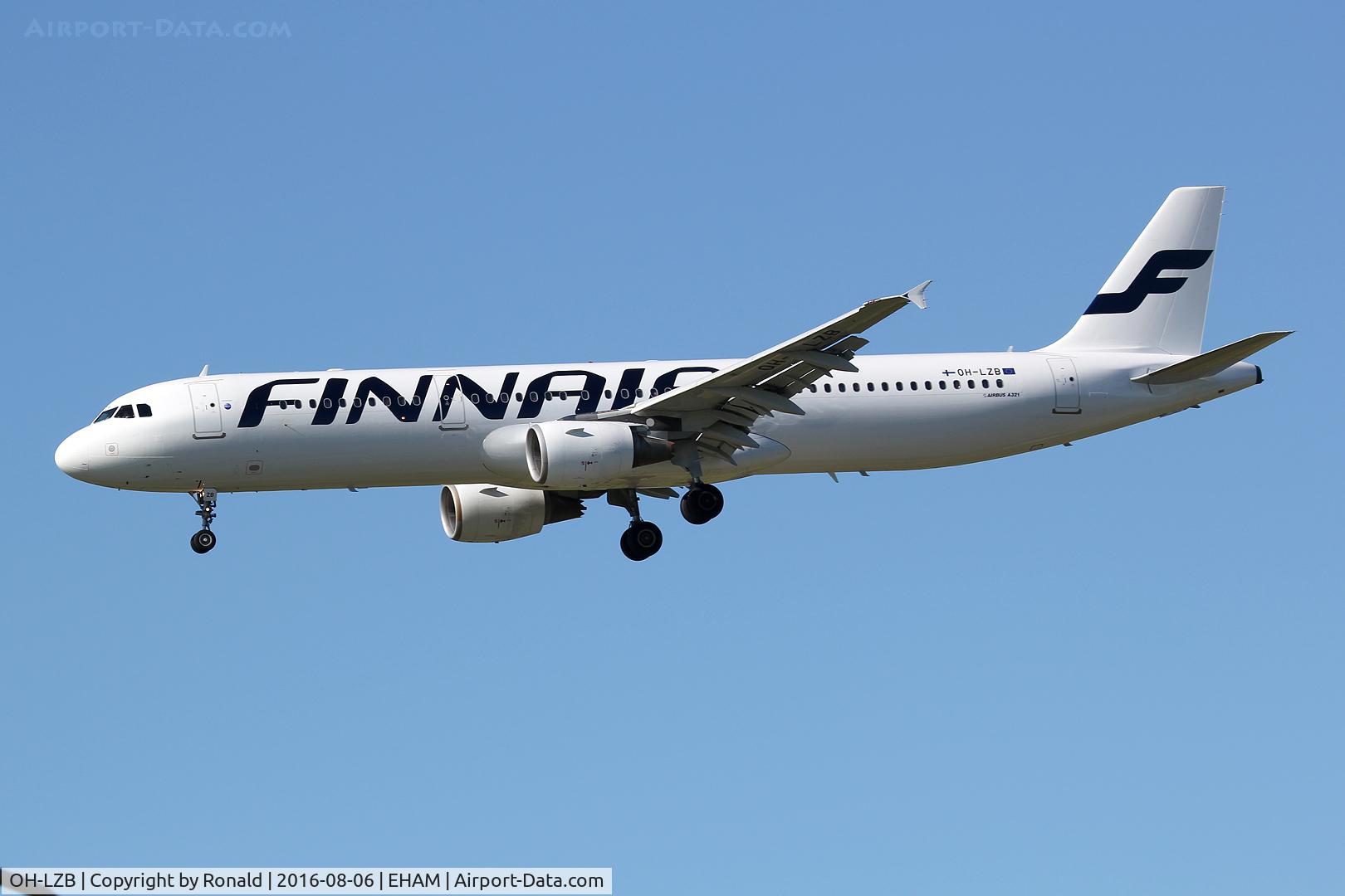 OH-LZB, 1999 Airbus A321-211 C/N 0961, at spl