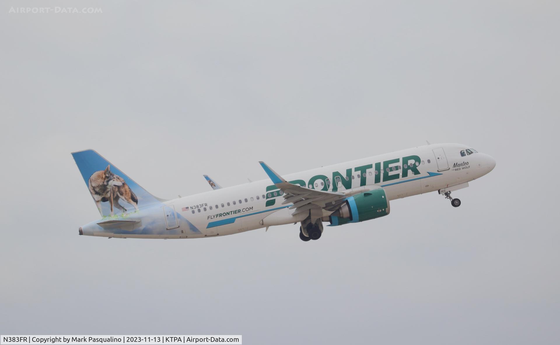 N383FR, 2021 Airbus A320-251N C/N 10584, Airbus A320-251N