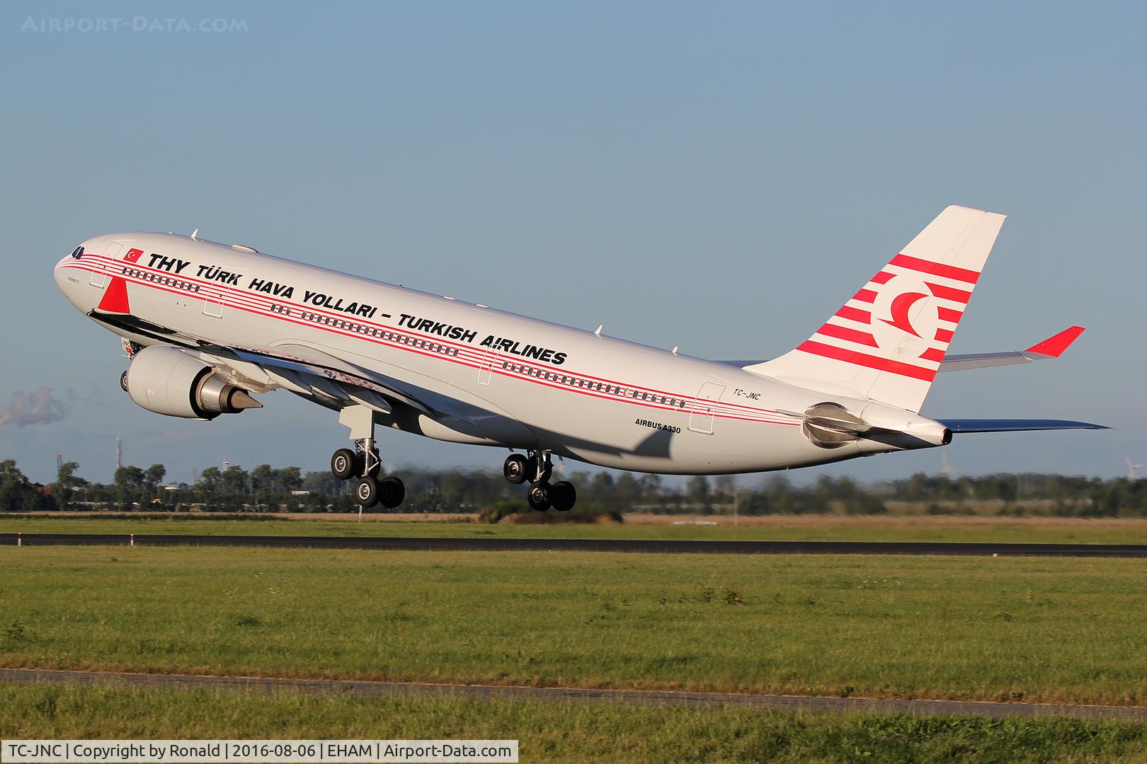 TC-JNC, 2006 Airbus A330-203 C/N 742, at spl