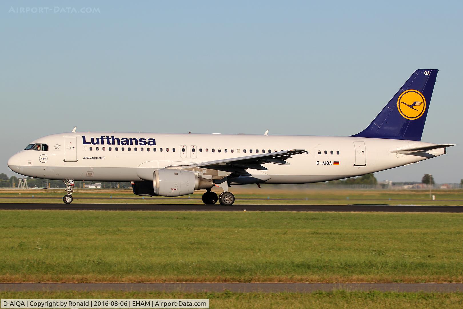 D-AIQA, 1991 Airbus A320-211 C/N 0172, at spl