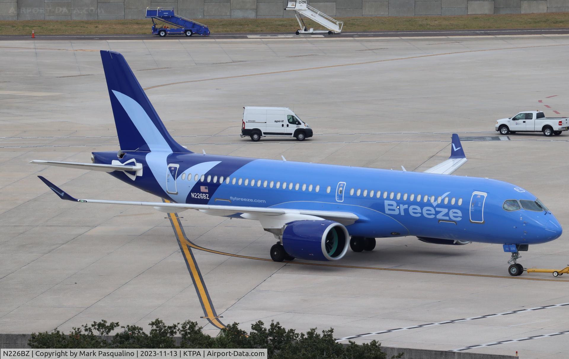 N226BZ, 2023 Airbus A220-371 C/N 55231, Airbus A220-371
