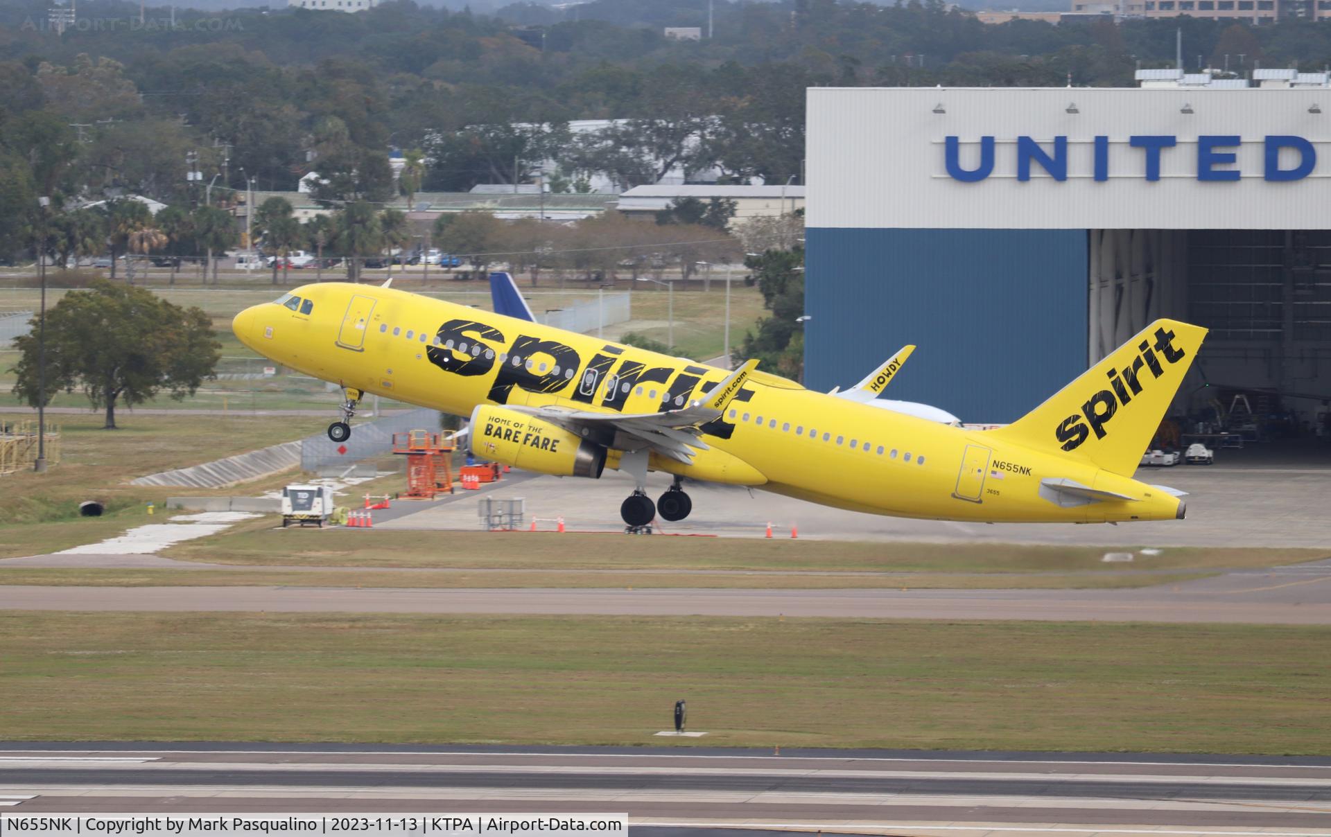 N655NK, 2018 Airbus A320-232 C/N 8376, Airbus A320-232