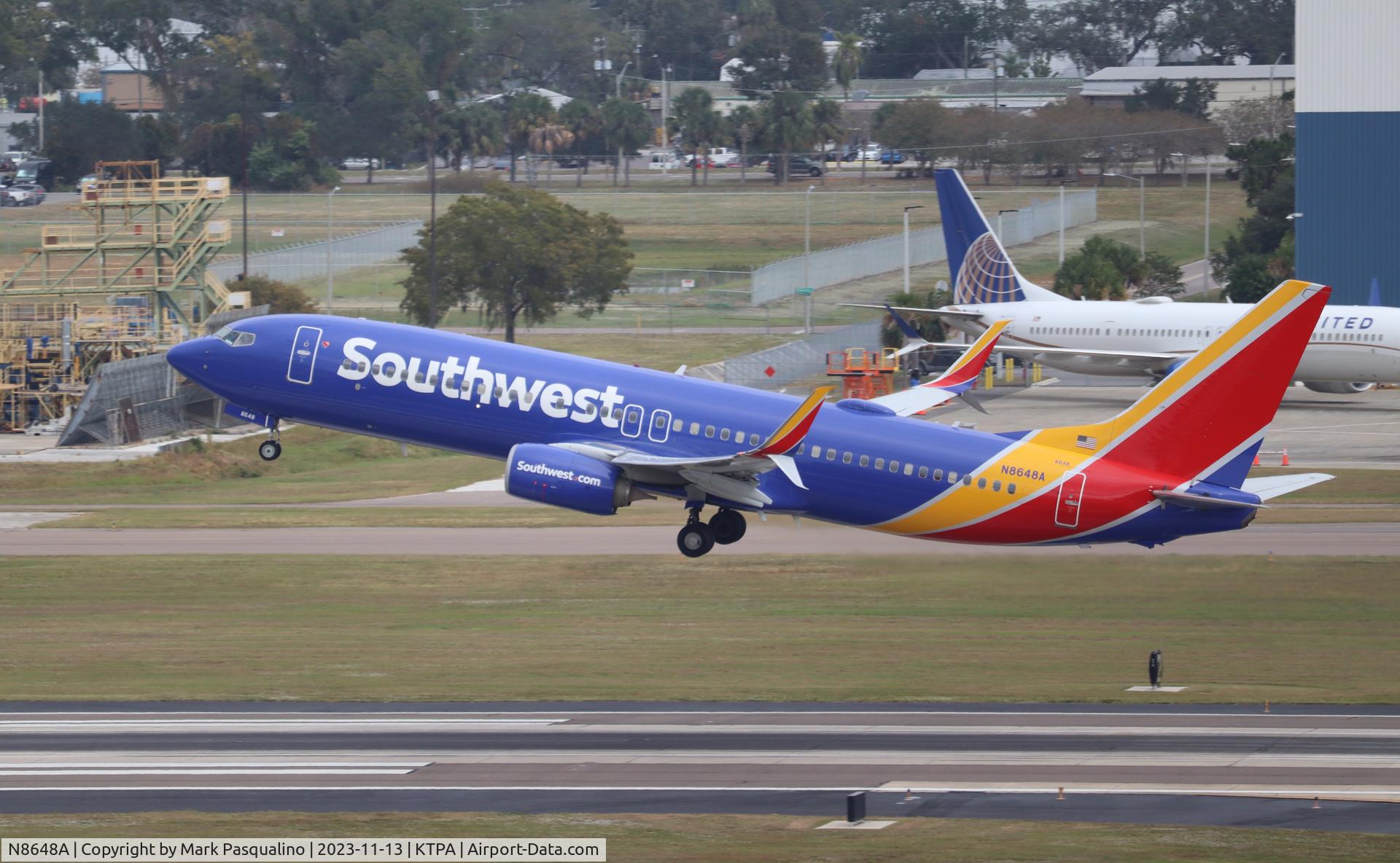 N8648A, 2014 Boeing 737-8H4 C/N 42531, Boeing 737-8H4