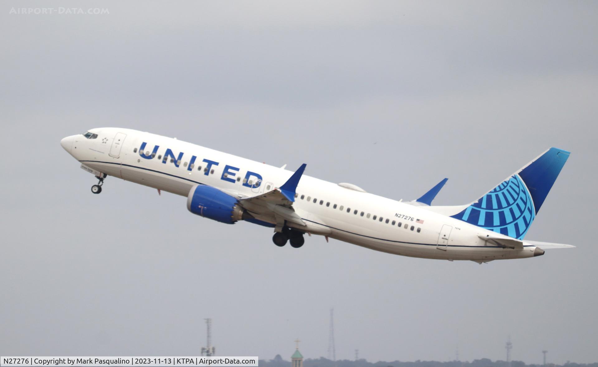 N27276, 2019 Boeing 737-8 MAX C/N 64611, Boeing 737-8 MAX