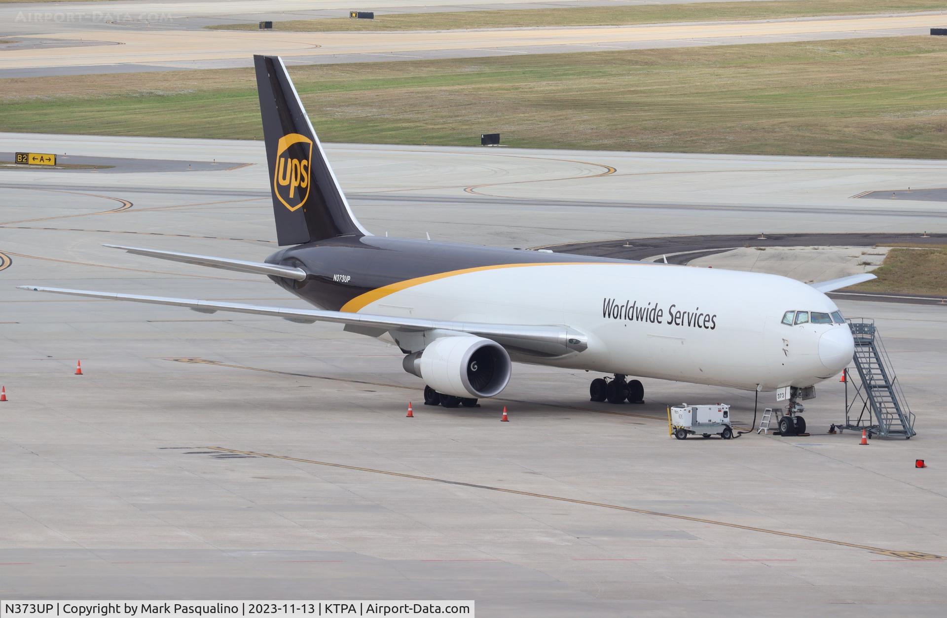 N373UP, 2020 Boeing 767-34AF(ER) C/N 66809, Boeing 767-300F