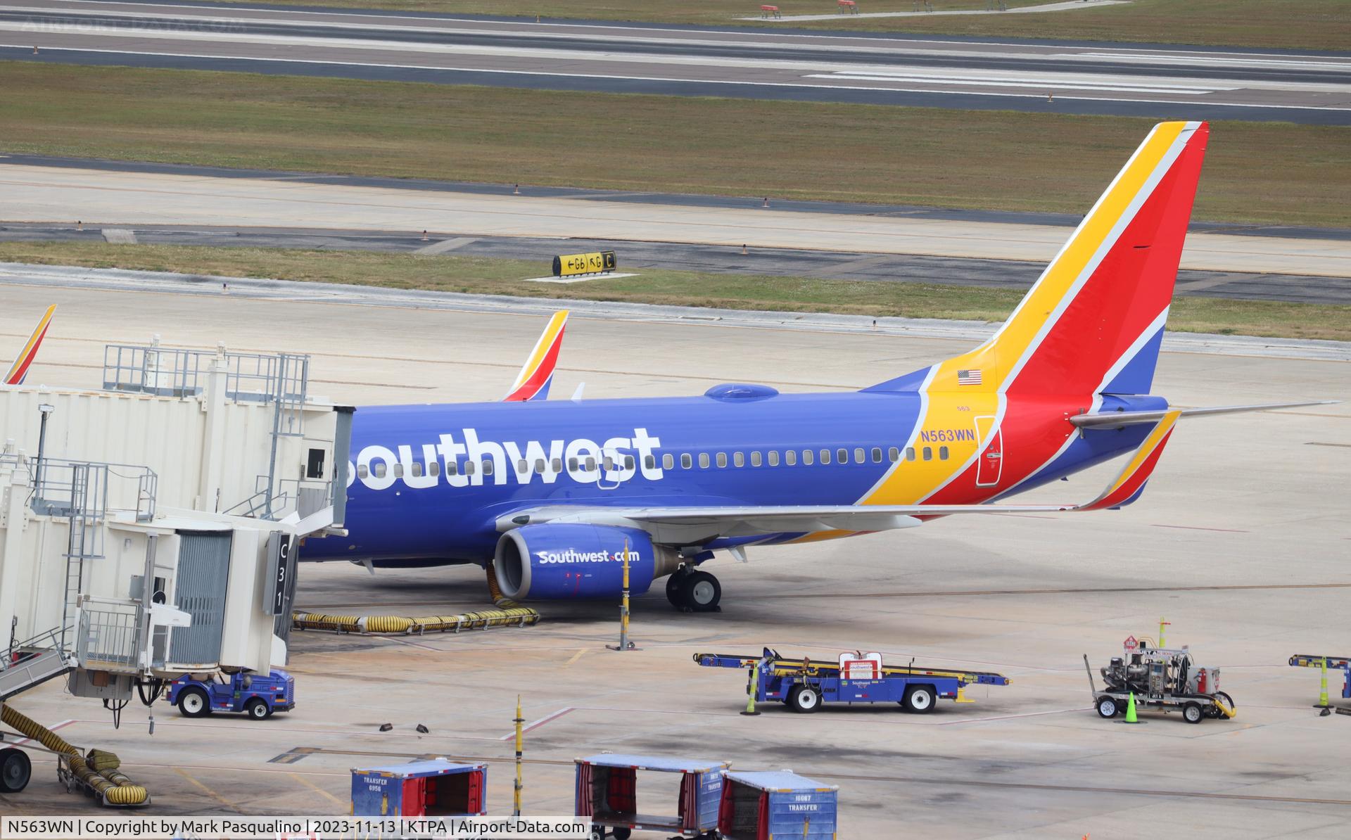 N563WN, 2005 Boeing 737-752 C/N 34296, Boeing 737-752