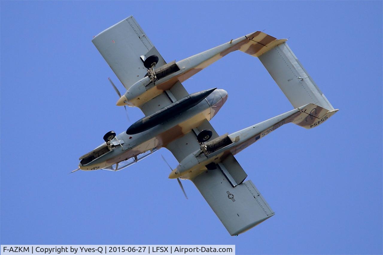 F-AZKM, 1971 North American OV-10B Bronco C/N 338-9 (305-65), North American OV-10B Bronco, On display, Luxeuil-St Sauveur Air Base 116 (LFSX)