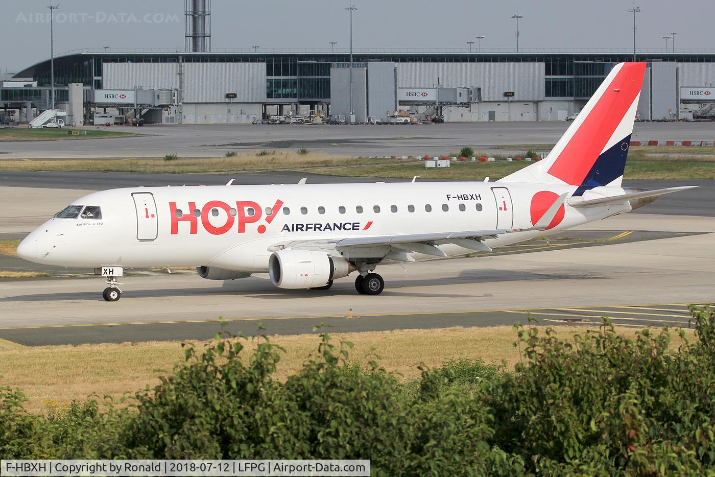 F-HBXH, 2010 Embraer 170ST (ERJ-170-100ST) C/N 17000307, at cdg