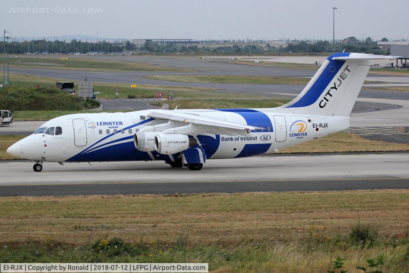 EI-RJX, 2000 BAe Systems Avro 146-RJ85A C/N E.2372, at cdg