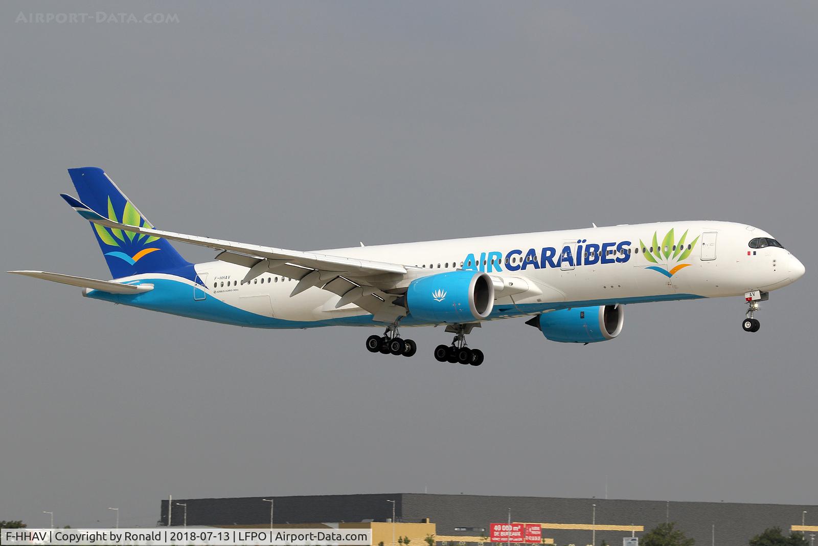 F-HHAV, 2016 Airbus A350-941 C/N 0082, at orly