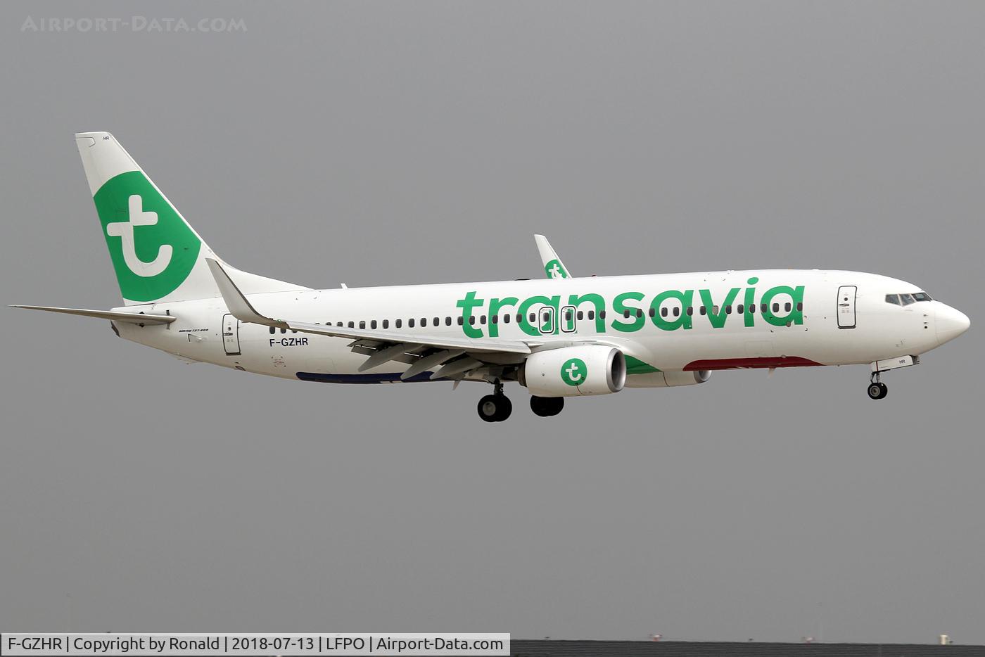 F-GZHR, 2015 Boeing 737-8K2 C/N 43913, at orly