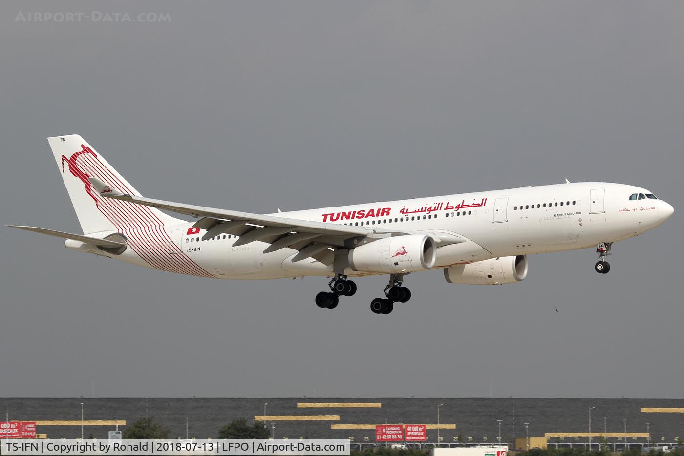 TS-IFN, 2015 Airbus A330-243 C/N 1641, at orly
