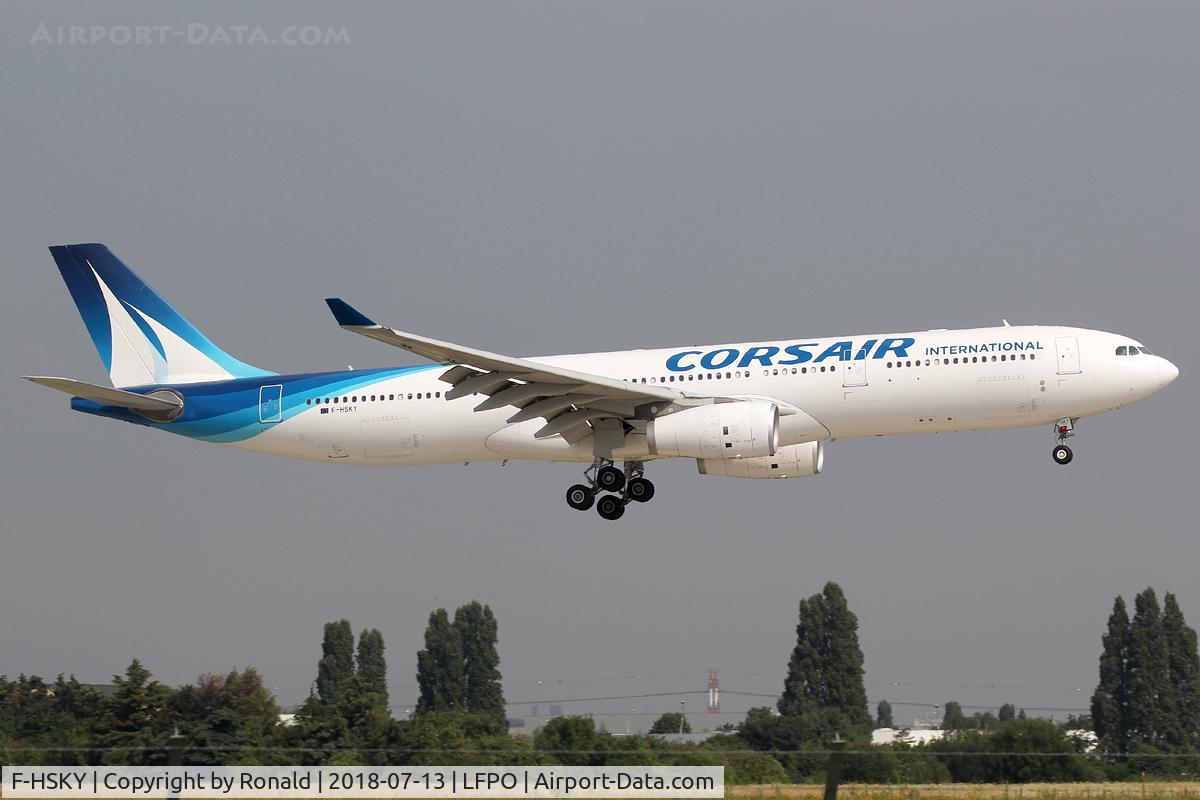 F-HSKY, 2012 Airbus A330-343 C/N 1359, at orly