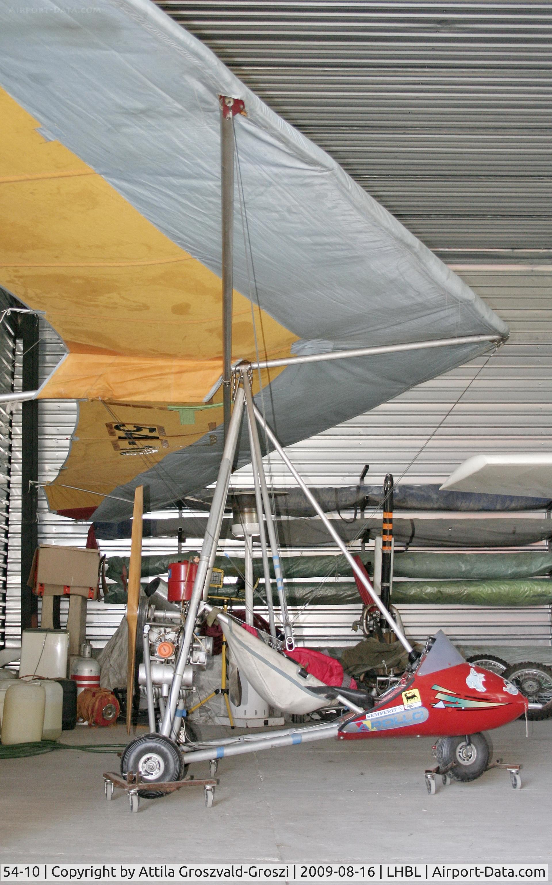54-10, Halley Apollo Racer GT C/N Not found 54-10, LHBL - Ballószög Airport, Hungary