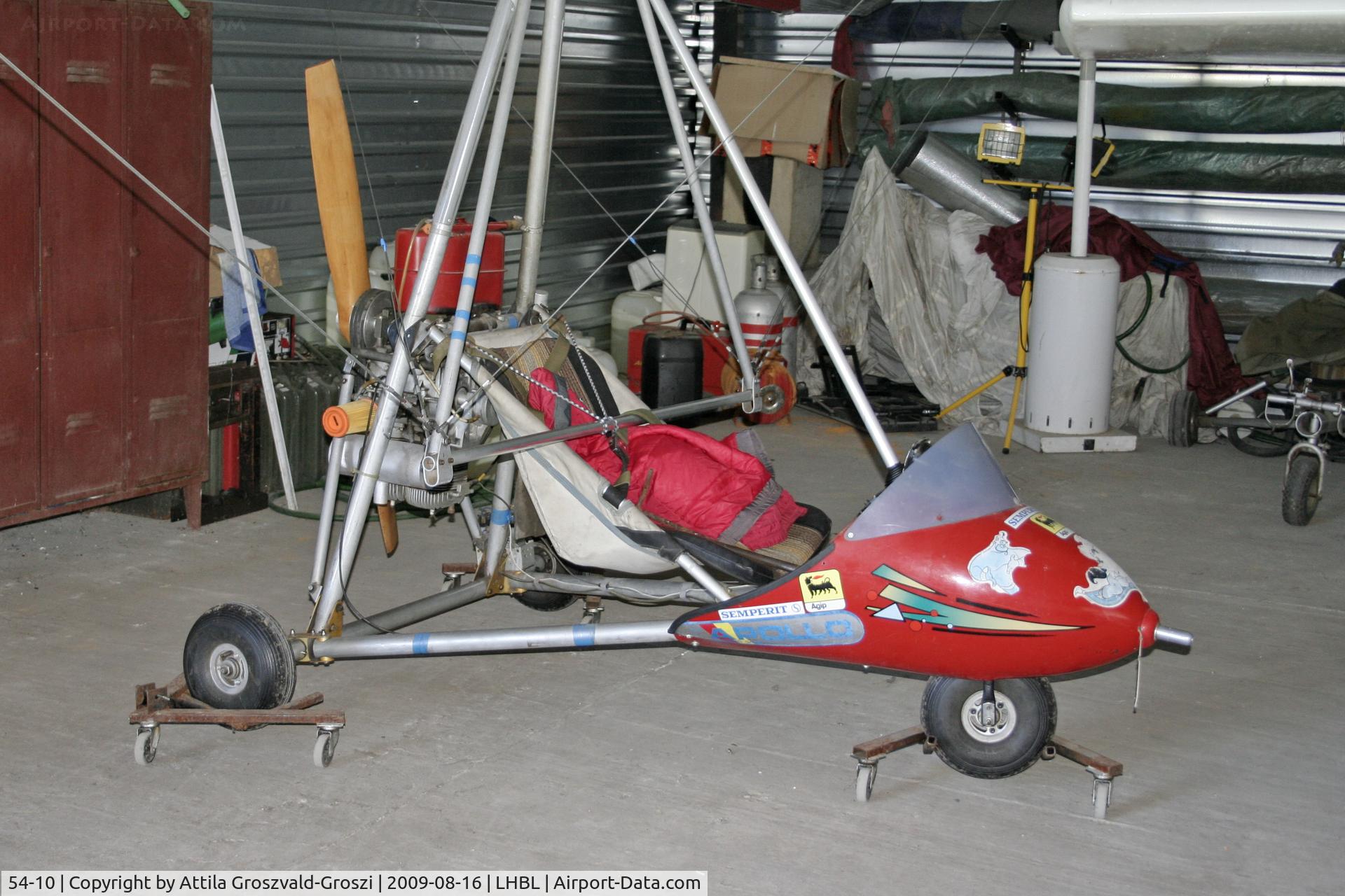 54-10, Halley Apollo Racer GT C/N Not found 54-10, LHBL - Ballószög Airport, Hungary