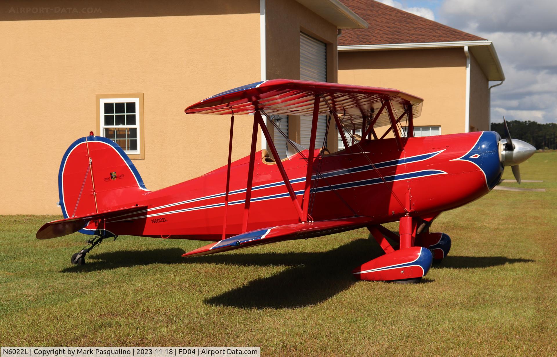 N6022L, 1975 Great Lakes 2T-1A-2 Sport Trainer C/N 0712, Great Lakes 2T-1A-2