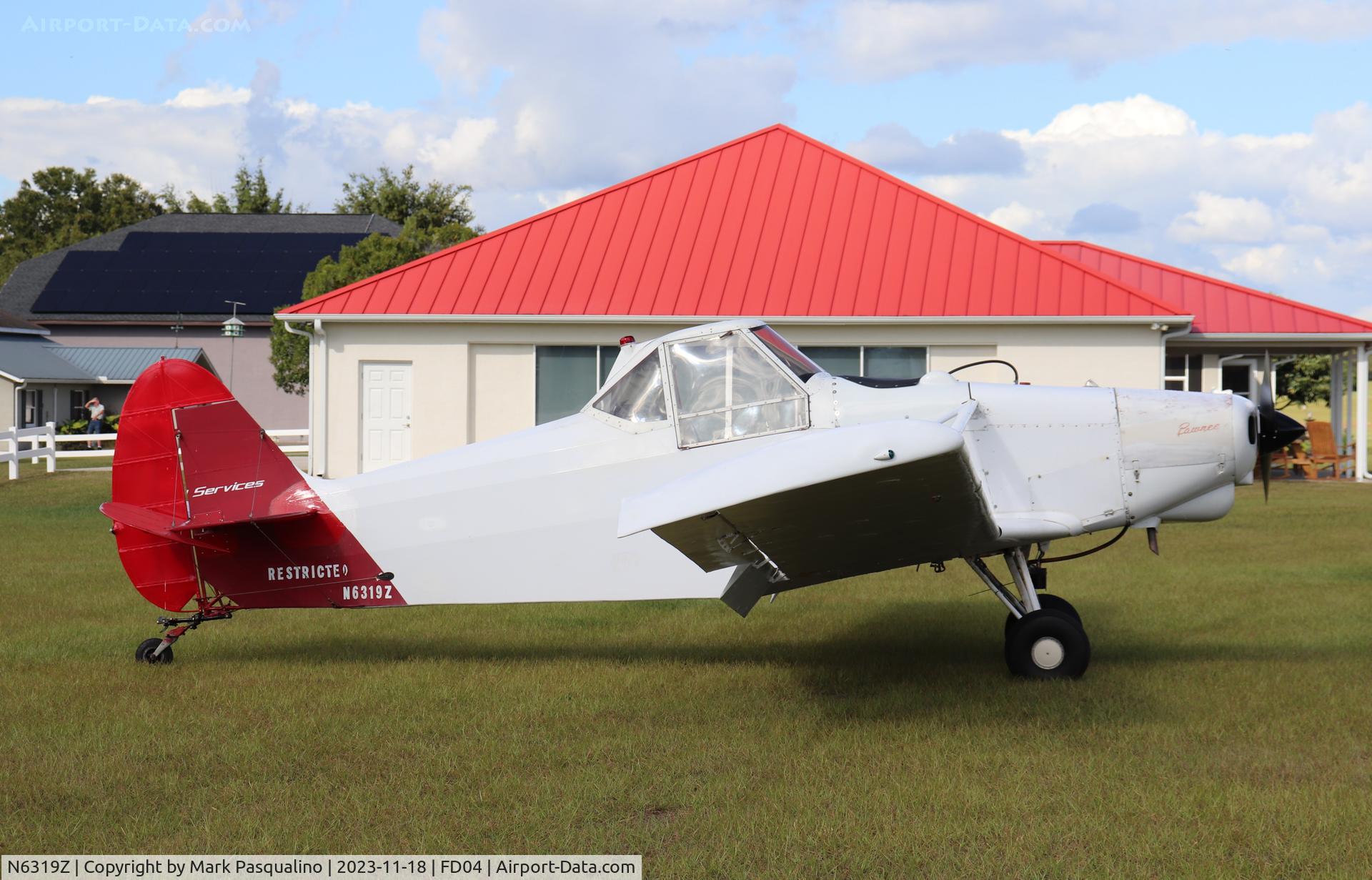 N6319Z, 1960 Piper PA-25 C/N 25-412, Piper PA-25