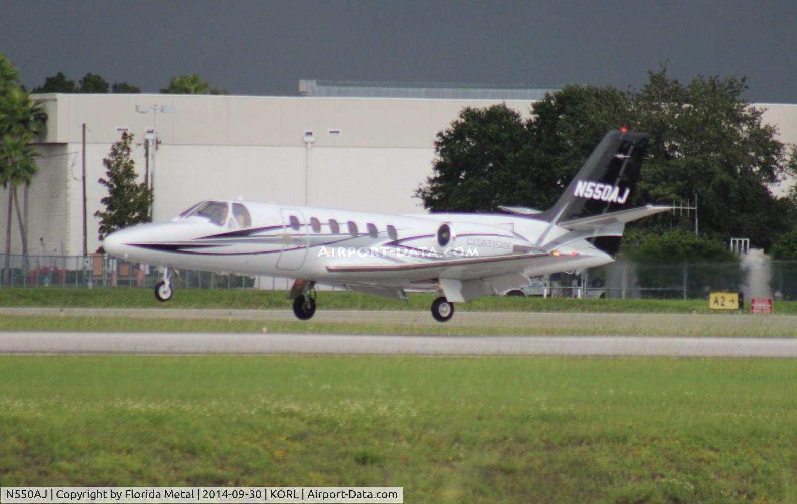 N550AJ, 1987 Cessna S550 Citation IIS C/N S550-0141, C550 zx