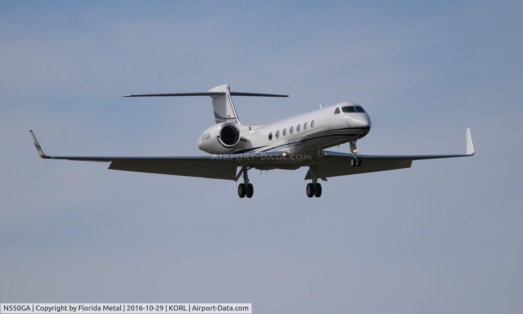 N550GA, 2015 Gulfstream Aerospace GV-SP (G550) C/N 5526, G550 zx