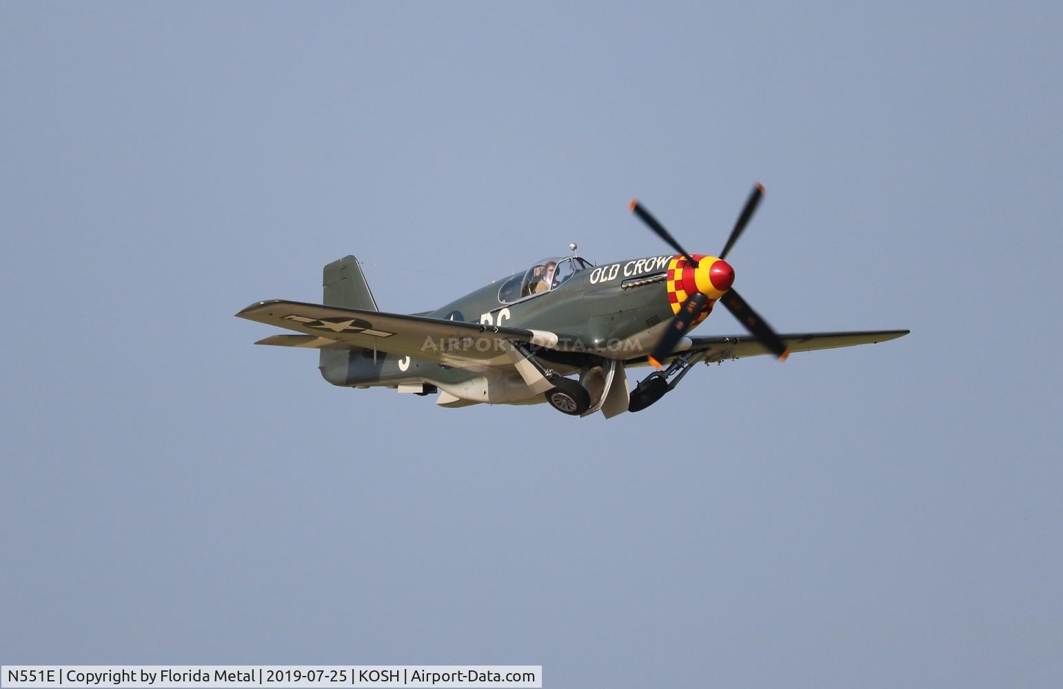 N551E, 1943 North American P-51B-1NA Mustang C/N 102-24700, P-51B Old Crow zx